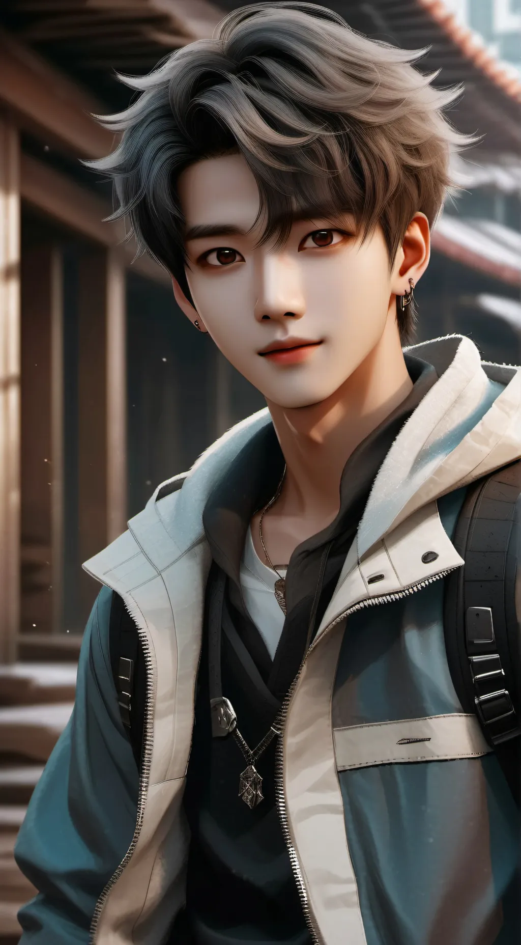 ai character: Lee Know background