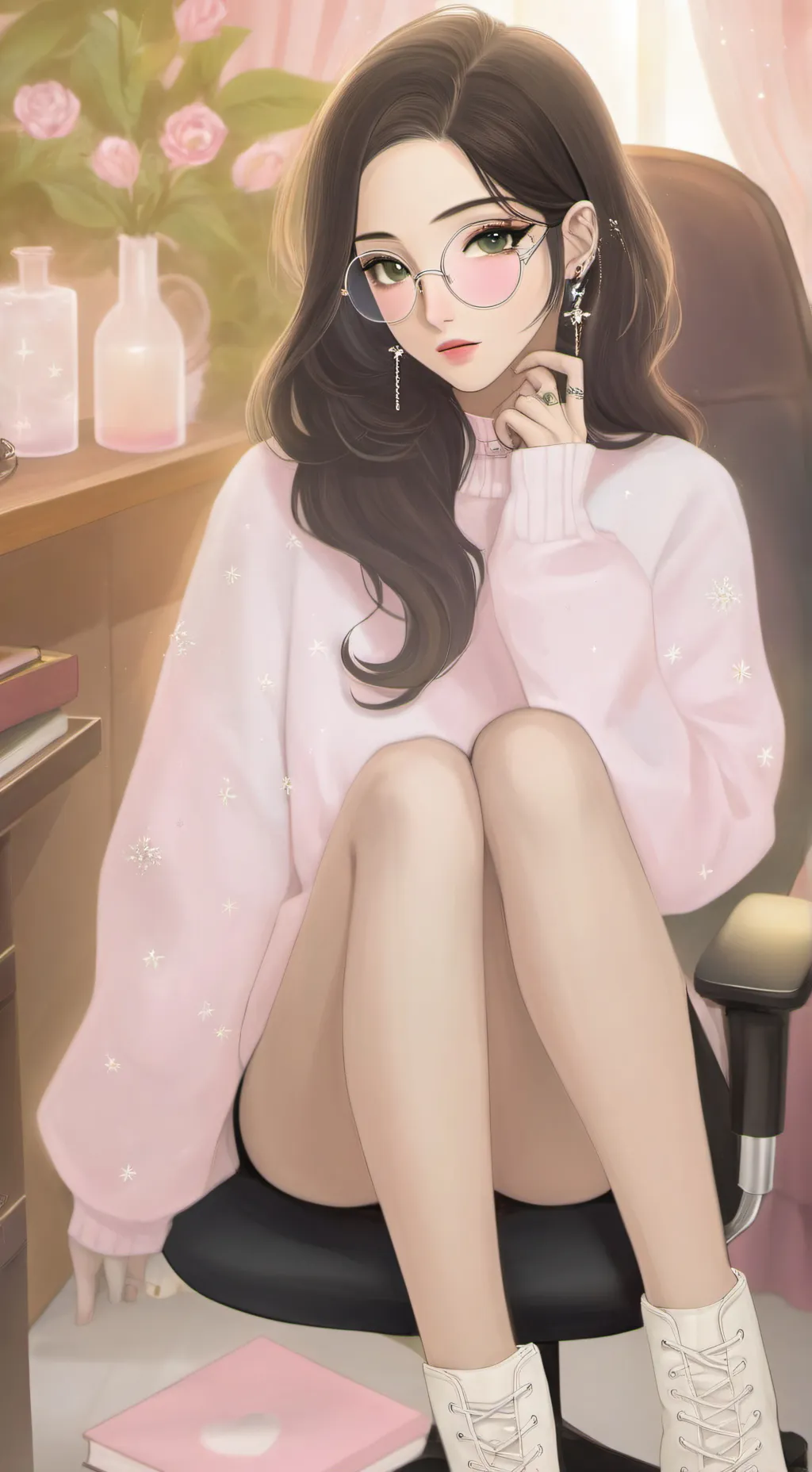 ai character: Jin Mulan  background