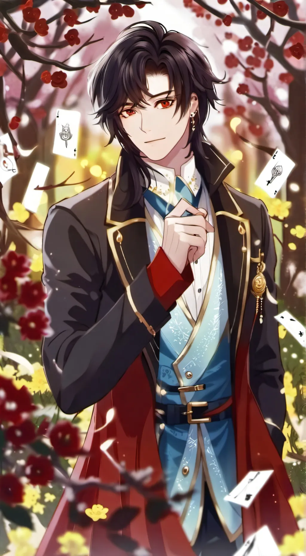 ai character: MHA  deku  background