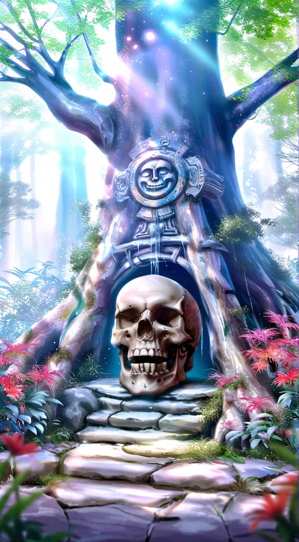 ai character: С|\/|€₽Т& background