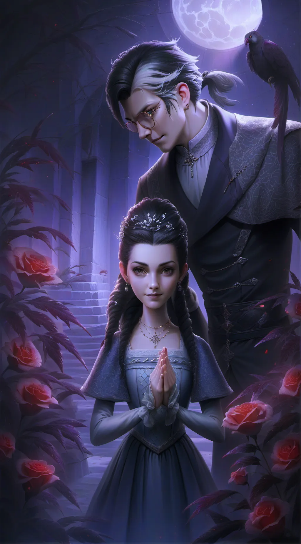 ai character: ✨max✨  background