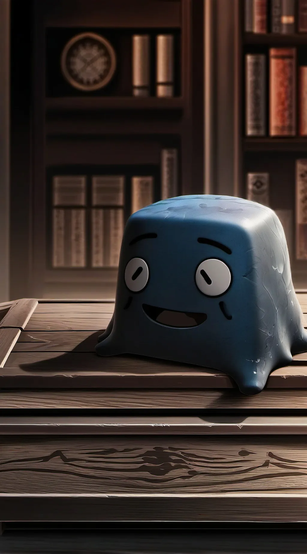 ai character: Bloby roast background