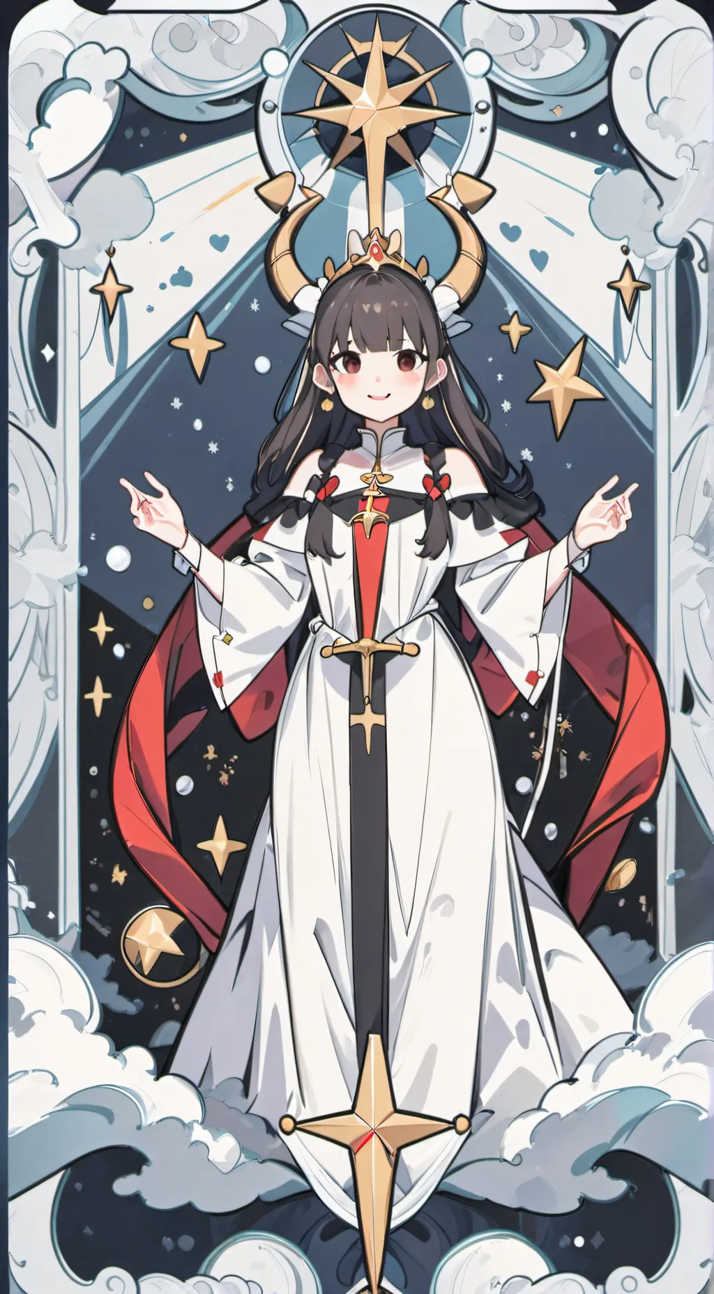 ai character: irslanda  background