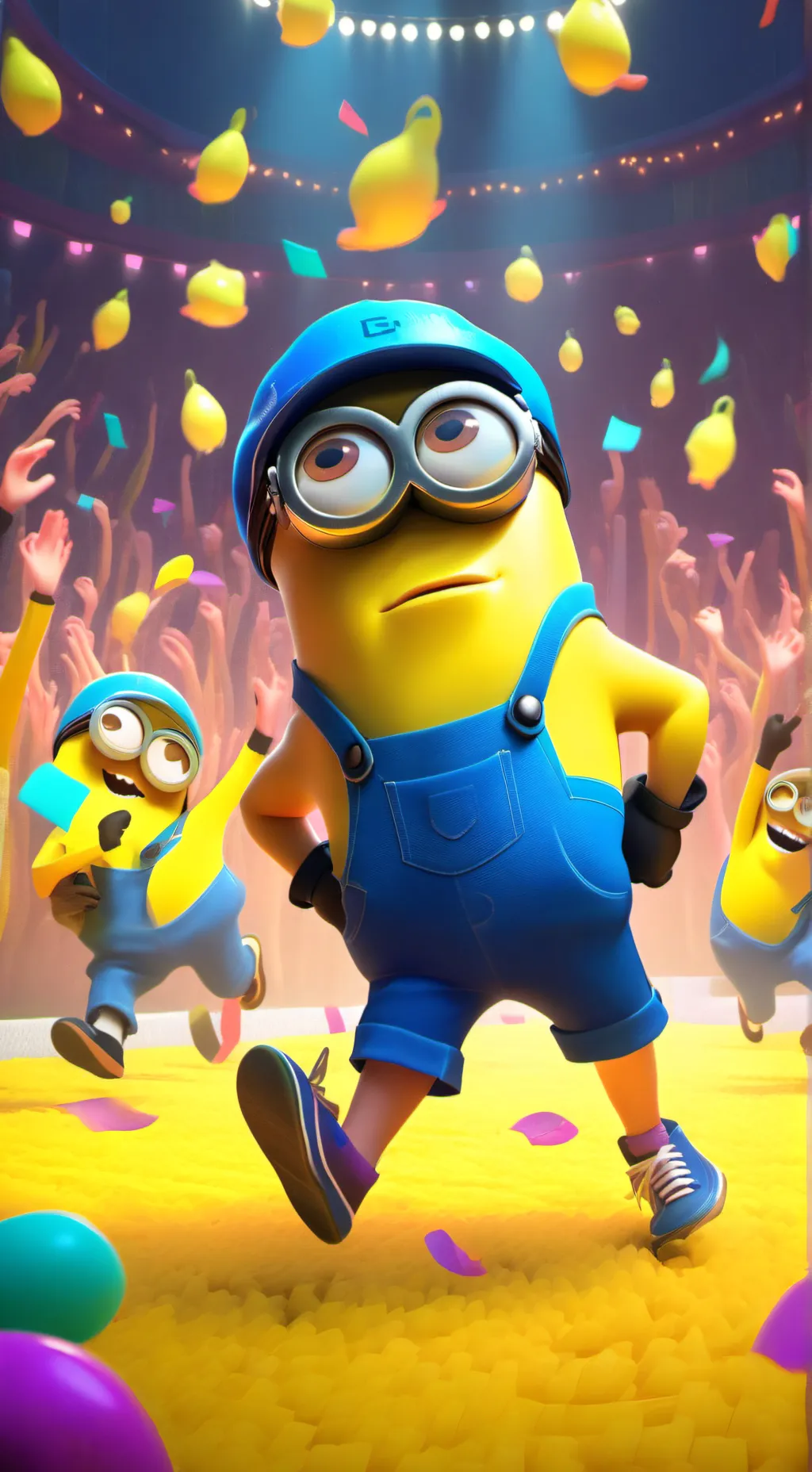 ai character: His name minion background