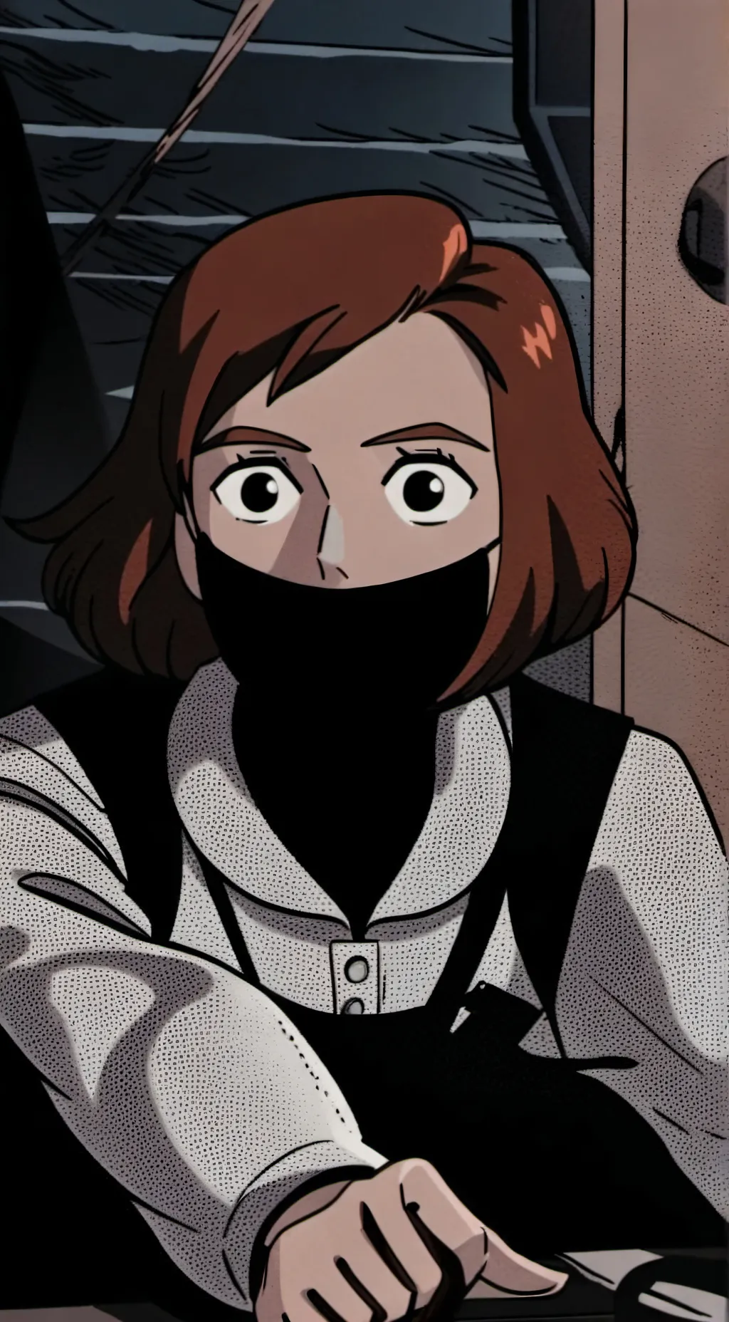 ai character: Ochaco kidnapped background
