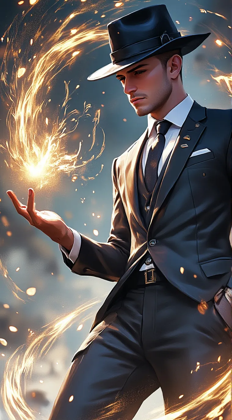 ai character: Shadow background