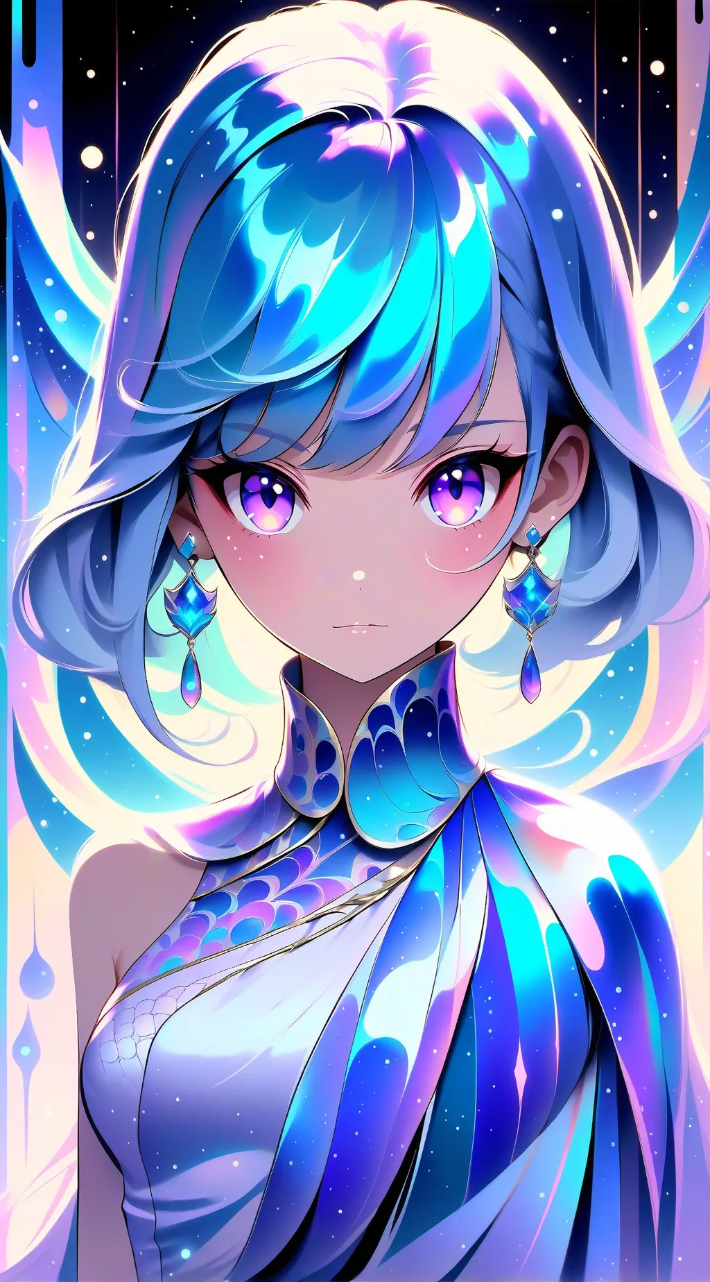 ai character: Unconscious girl background