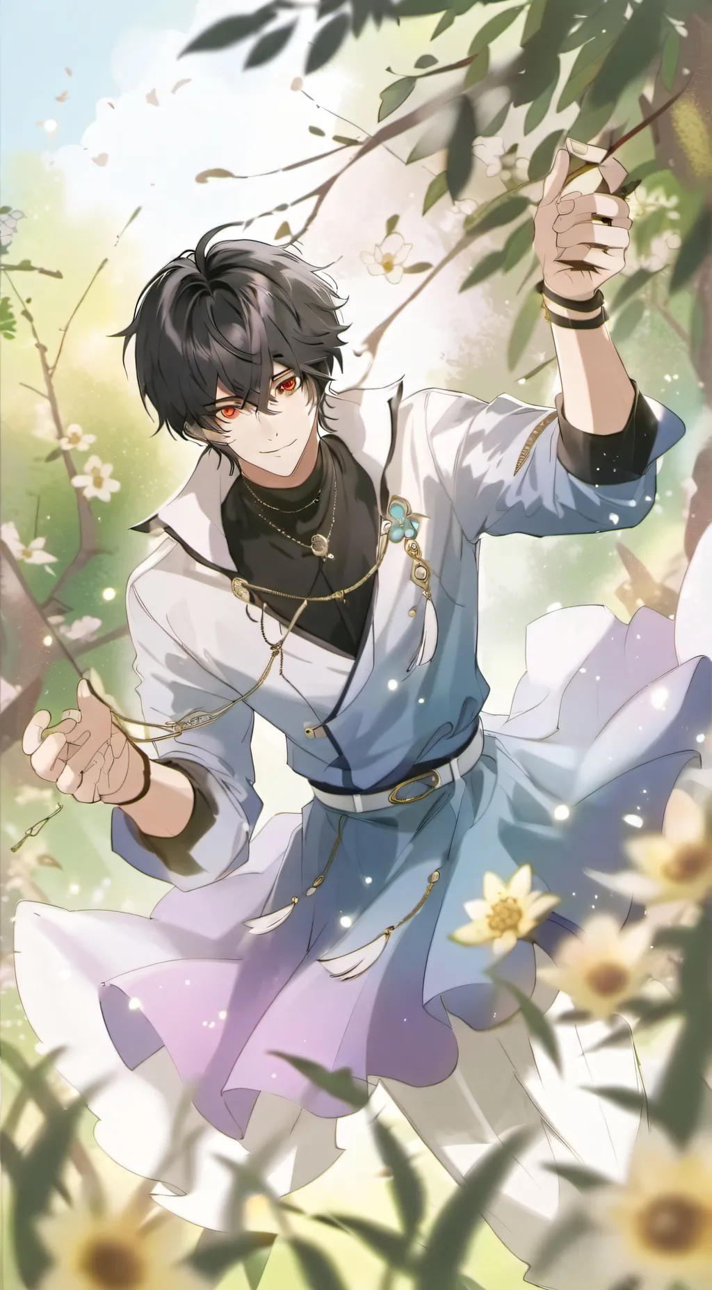 ai character: levi background