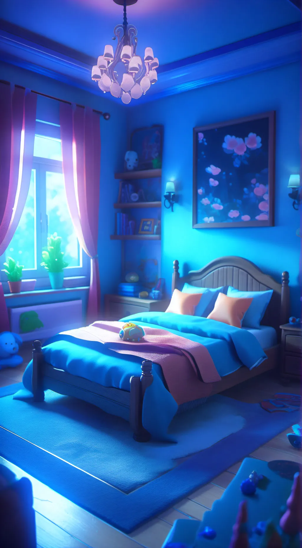 ai character: ugh background