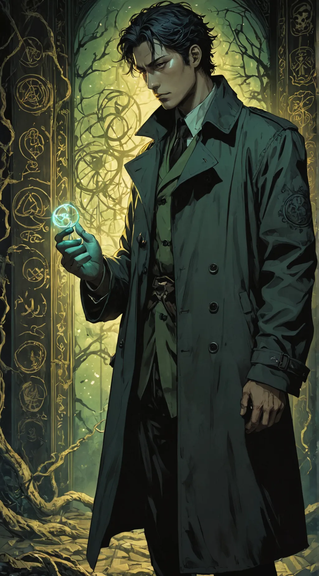 ai character: Ethan background