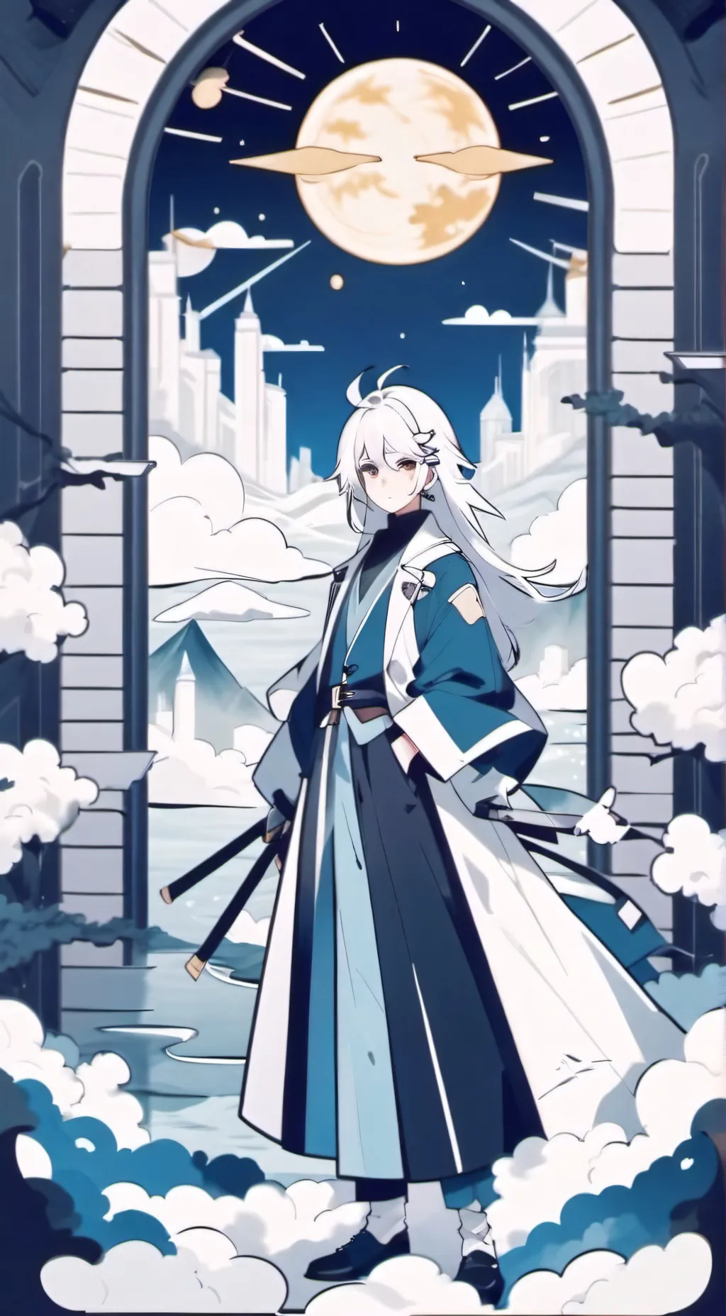 ai character: Gigi X Connie background