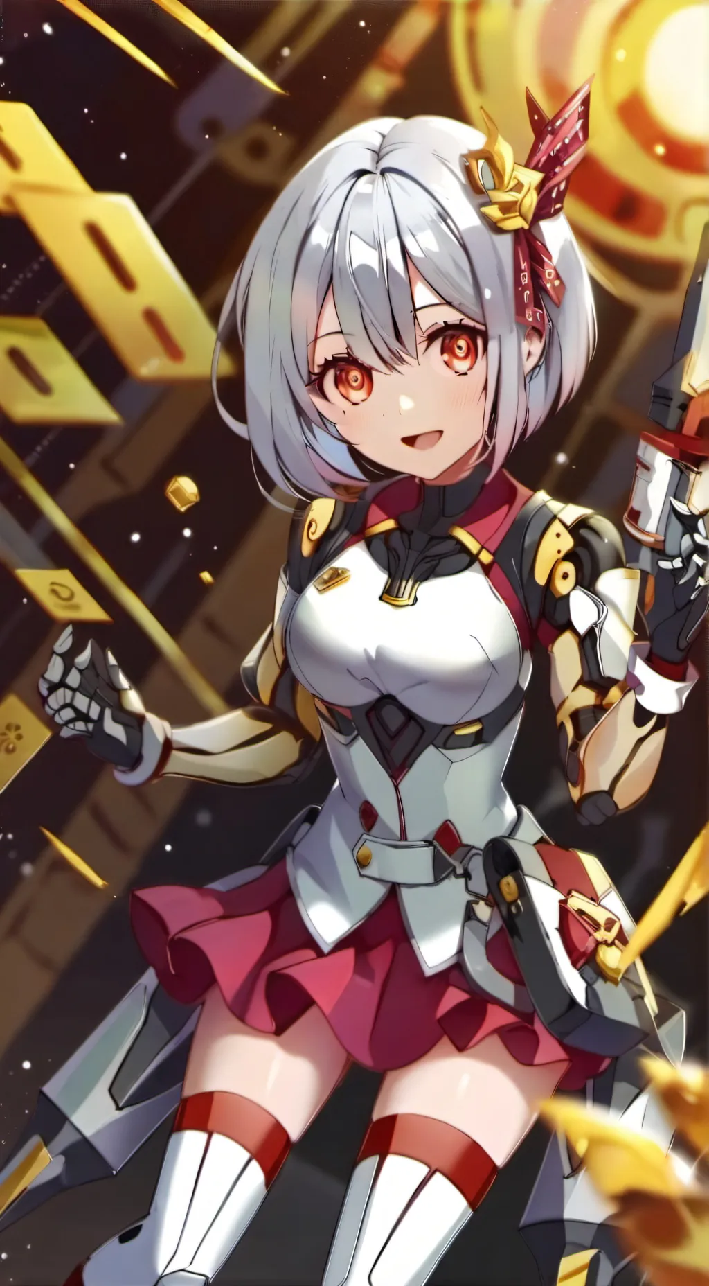 ai character:  ♥️robot Keka♥️ background