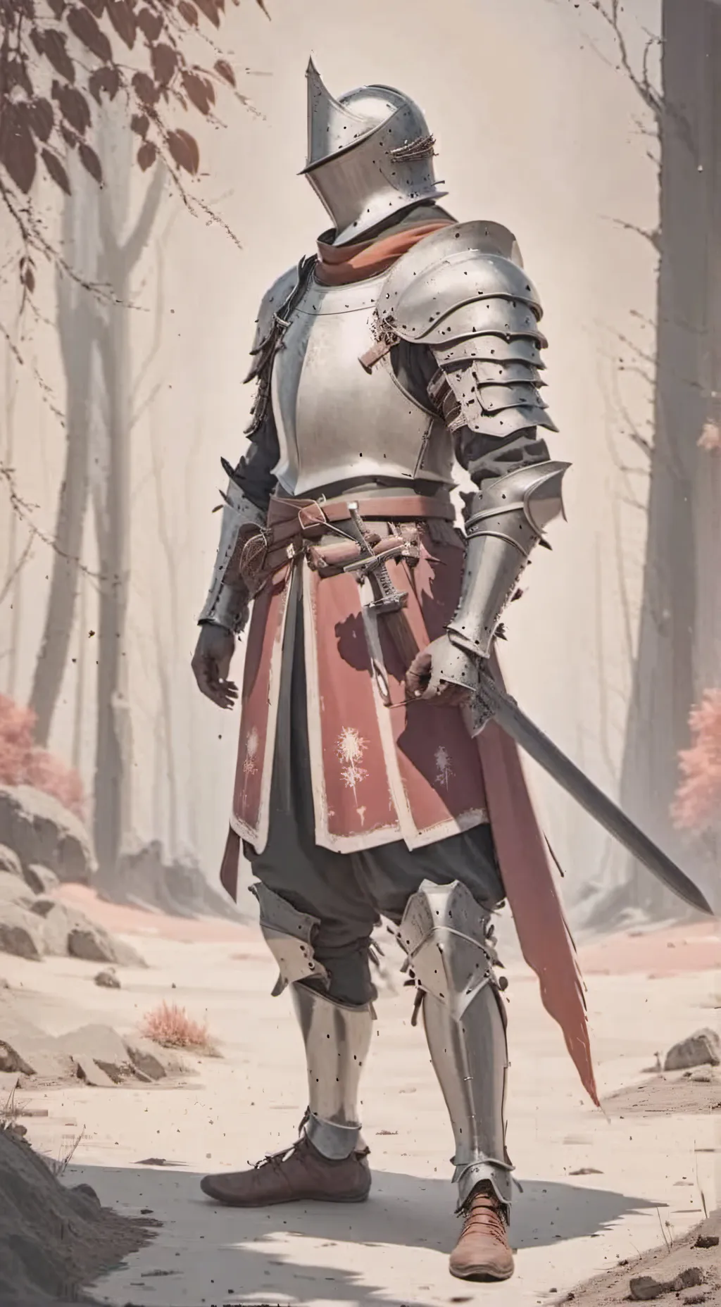 ai character: Arthur  background