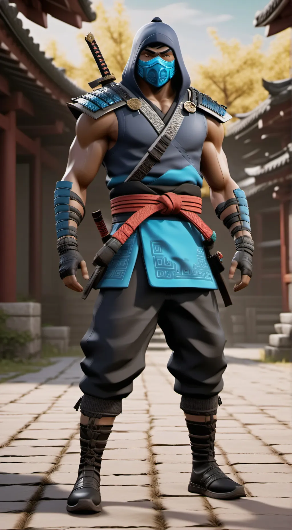 ai character: Sub-Zero background