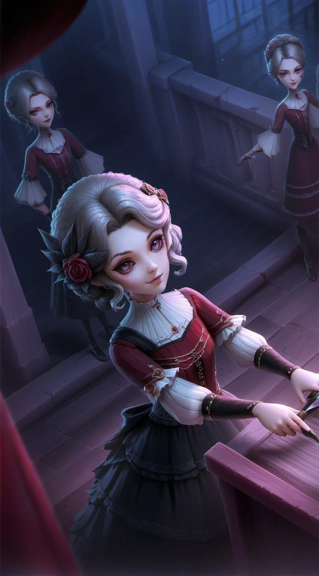 ai character: Ciniman.. background