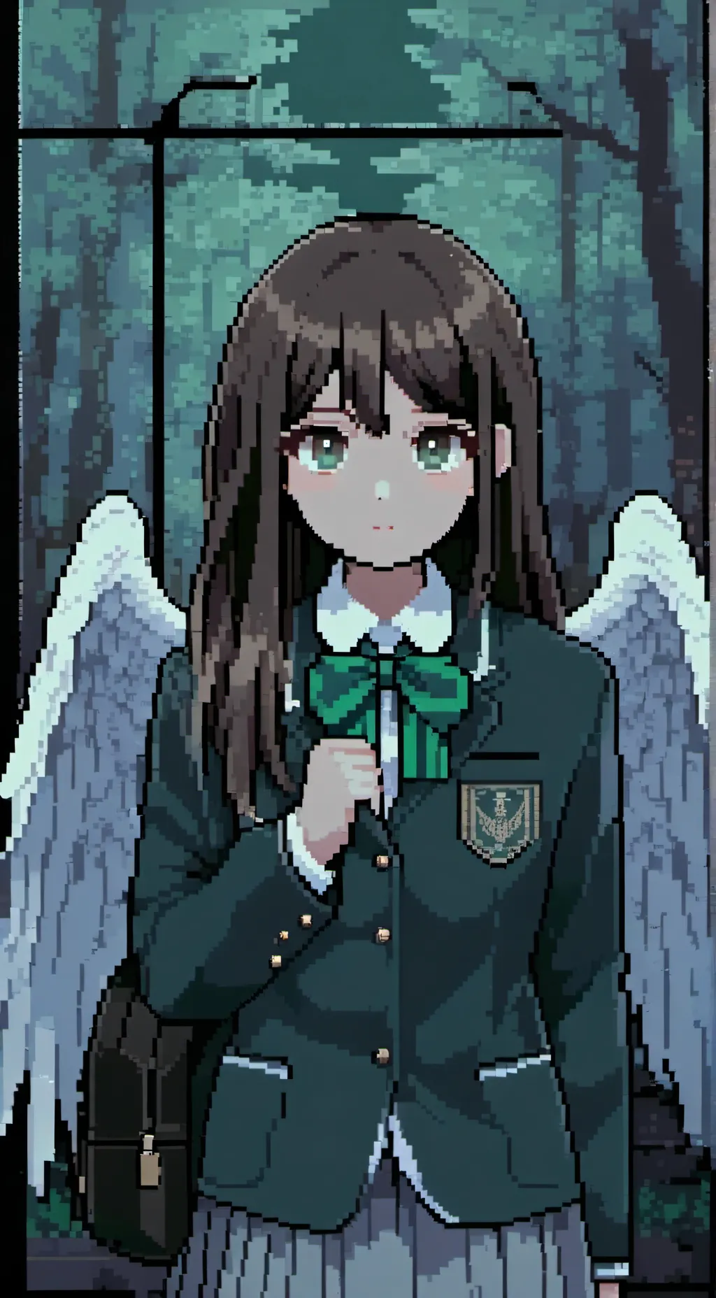 ai character: Miku background