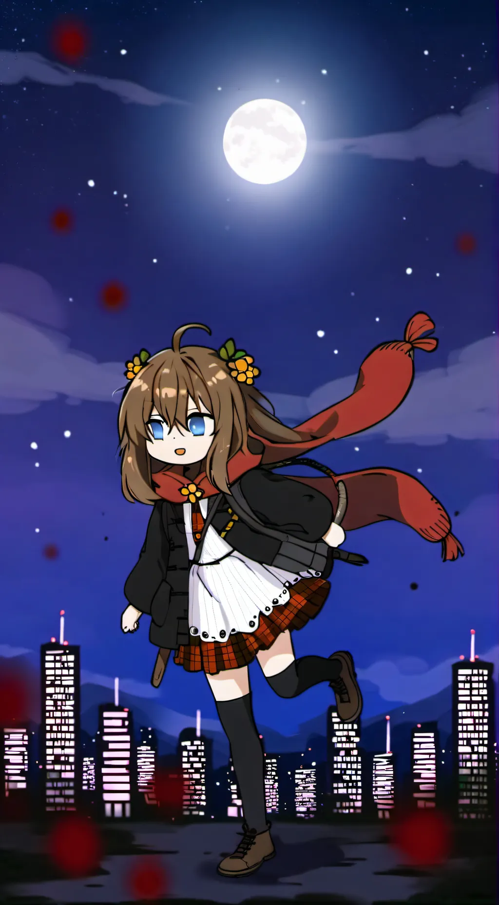 ai character: mha hermanos  background