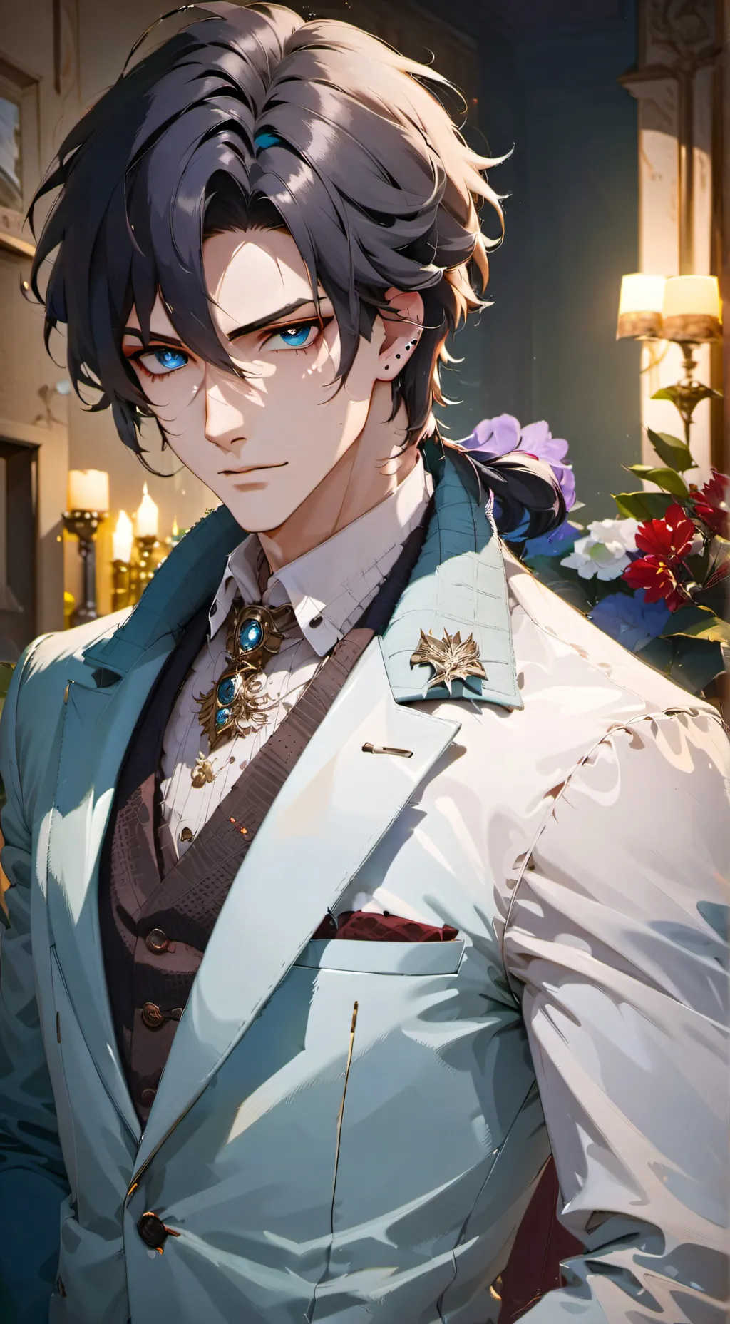 ai character: Mafia Boss Rival background