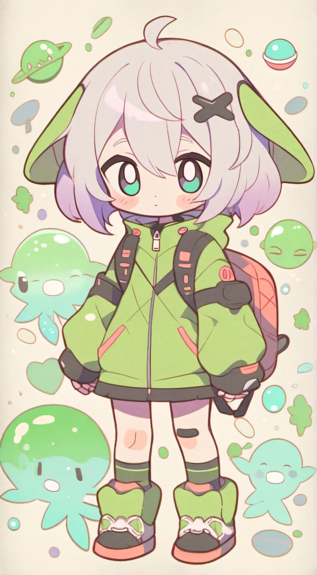 ai character: Mrs zeep zorp background