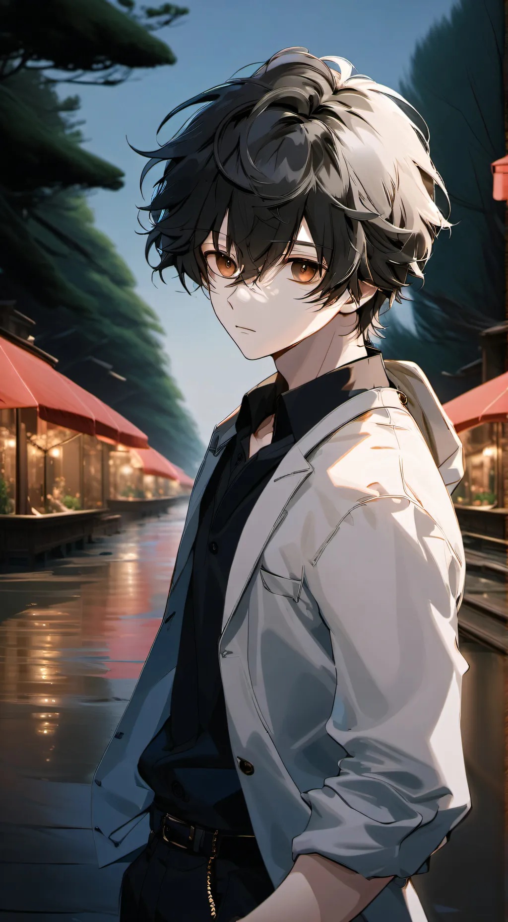 ai character: Raven background