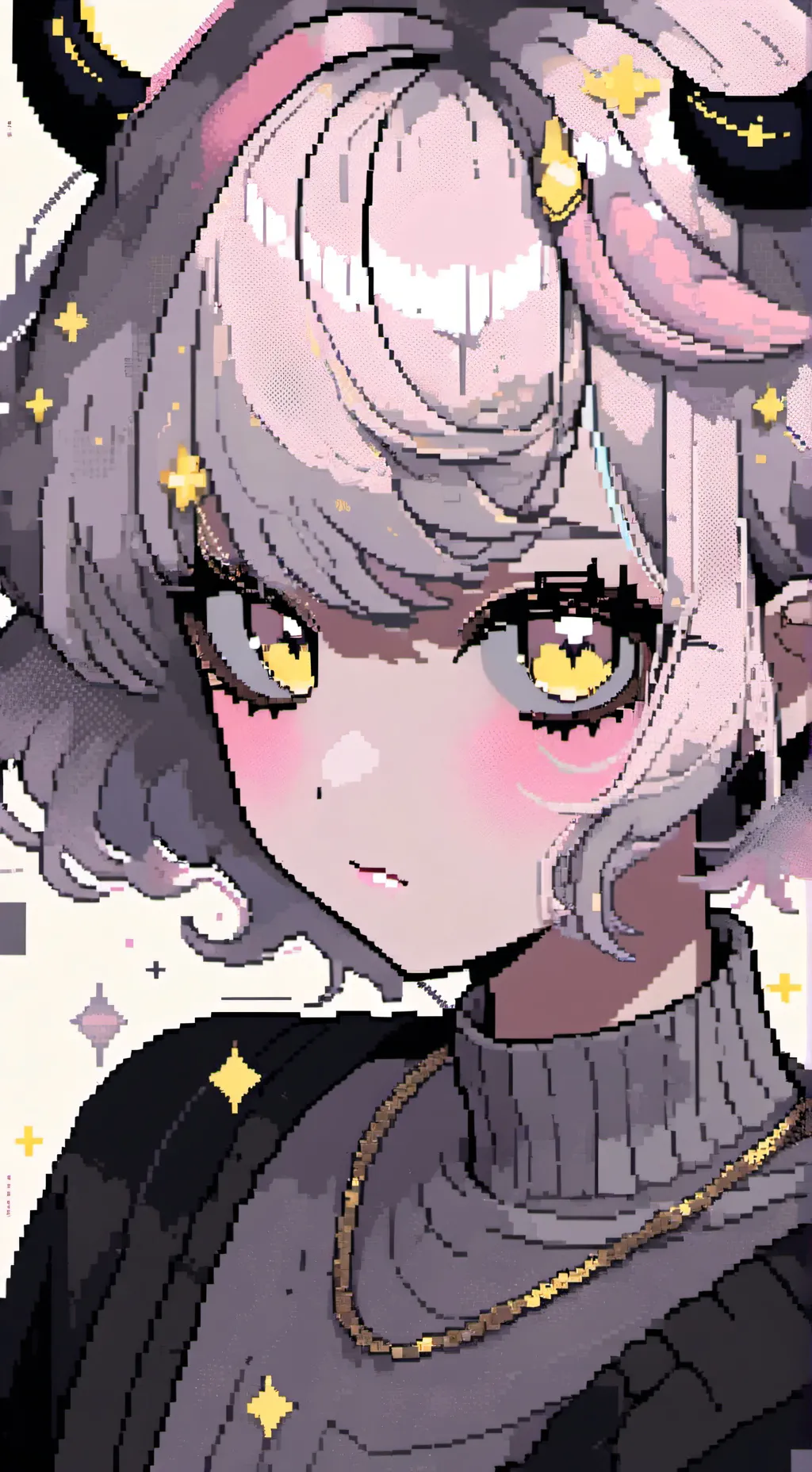 ai character: Mina ashido background