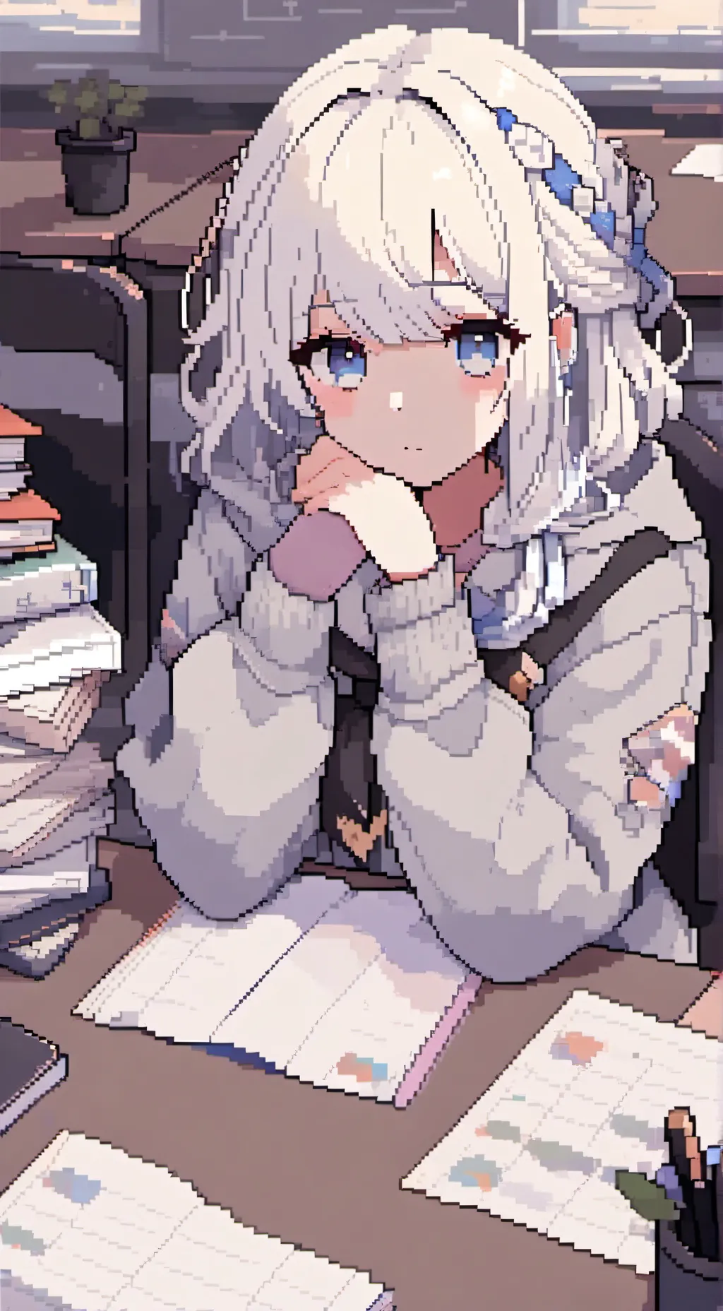 ai character: Luci background