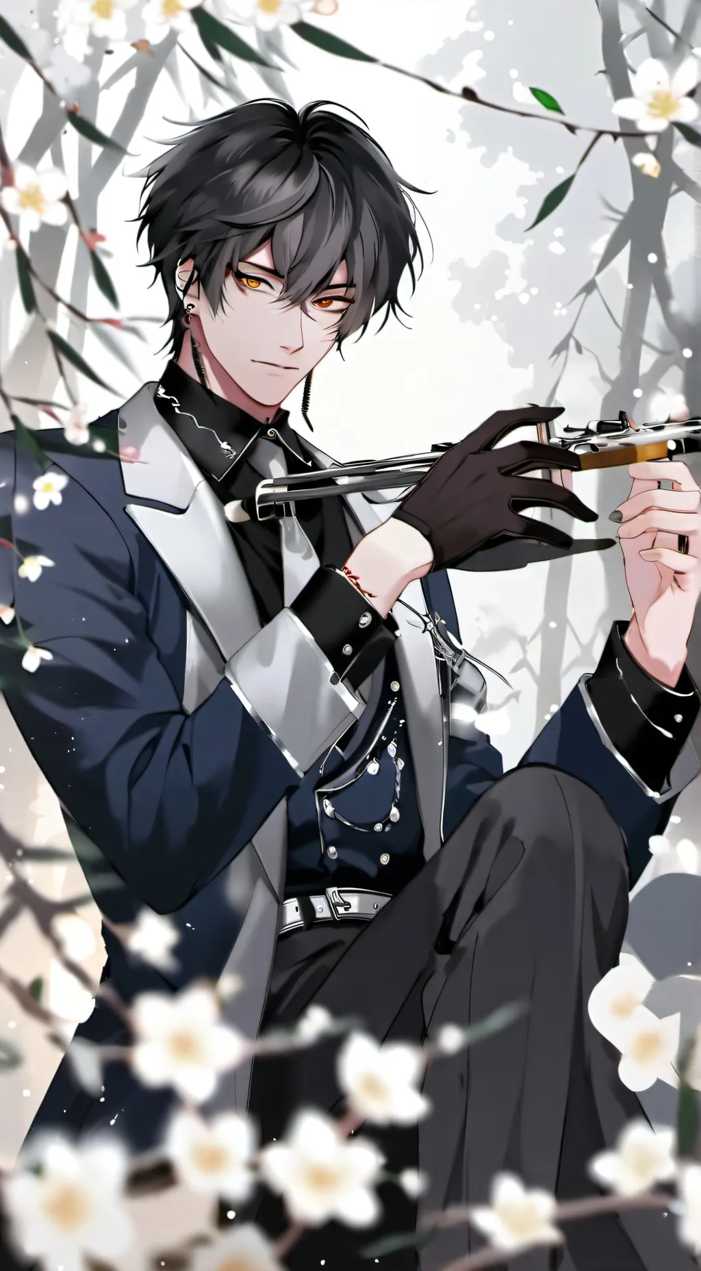 ai character: Marcas  background