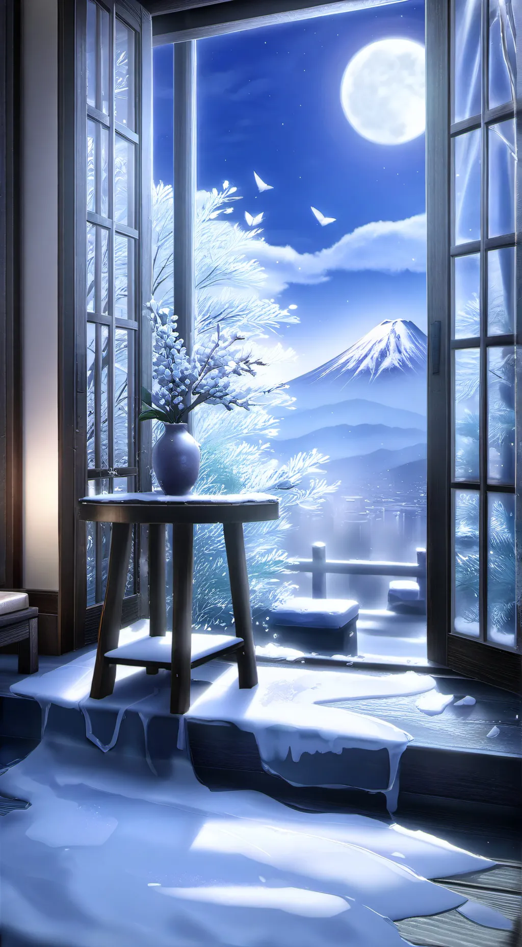 ai character: Rengiyuu  background