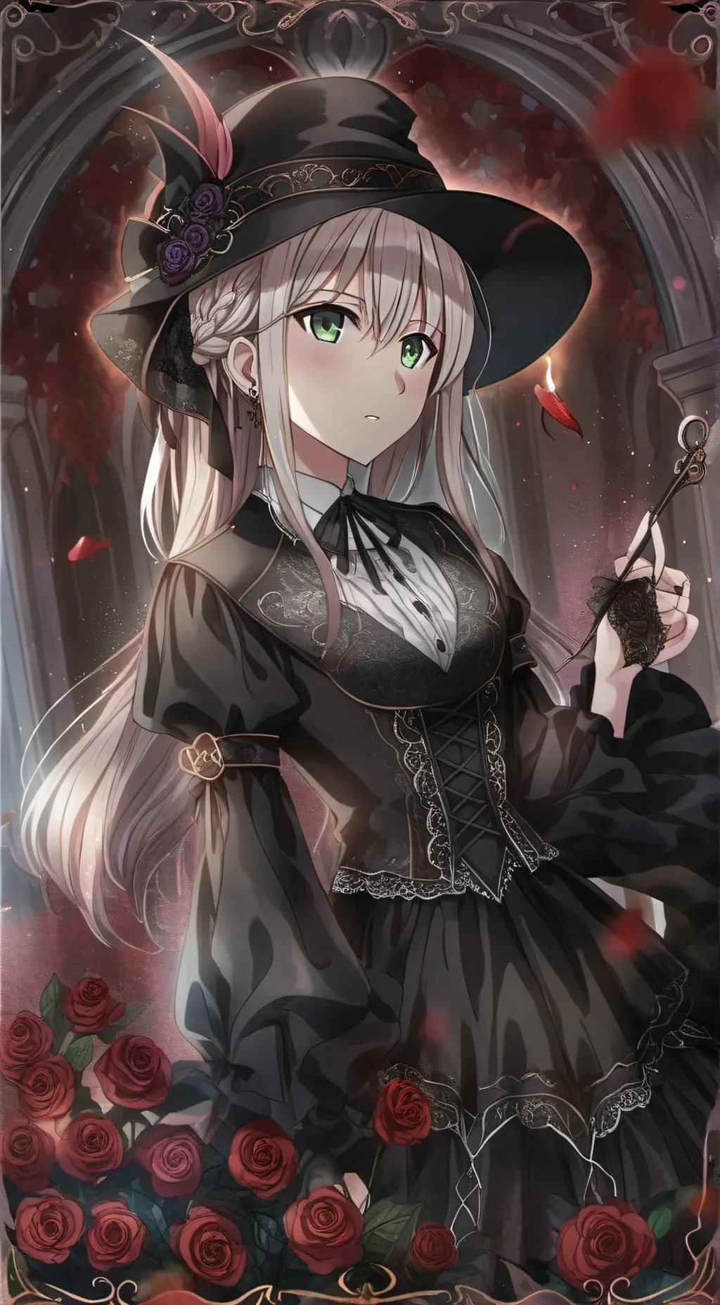 ai character: Вампирша background