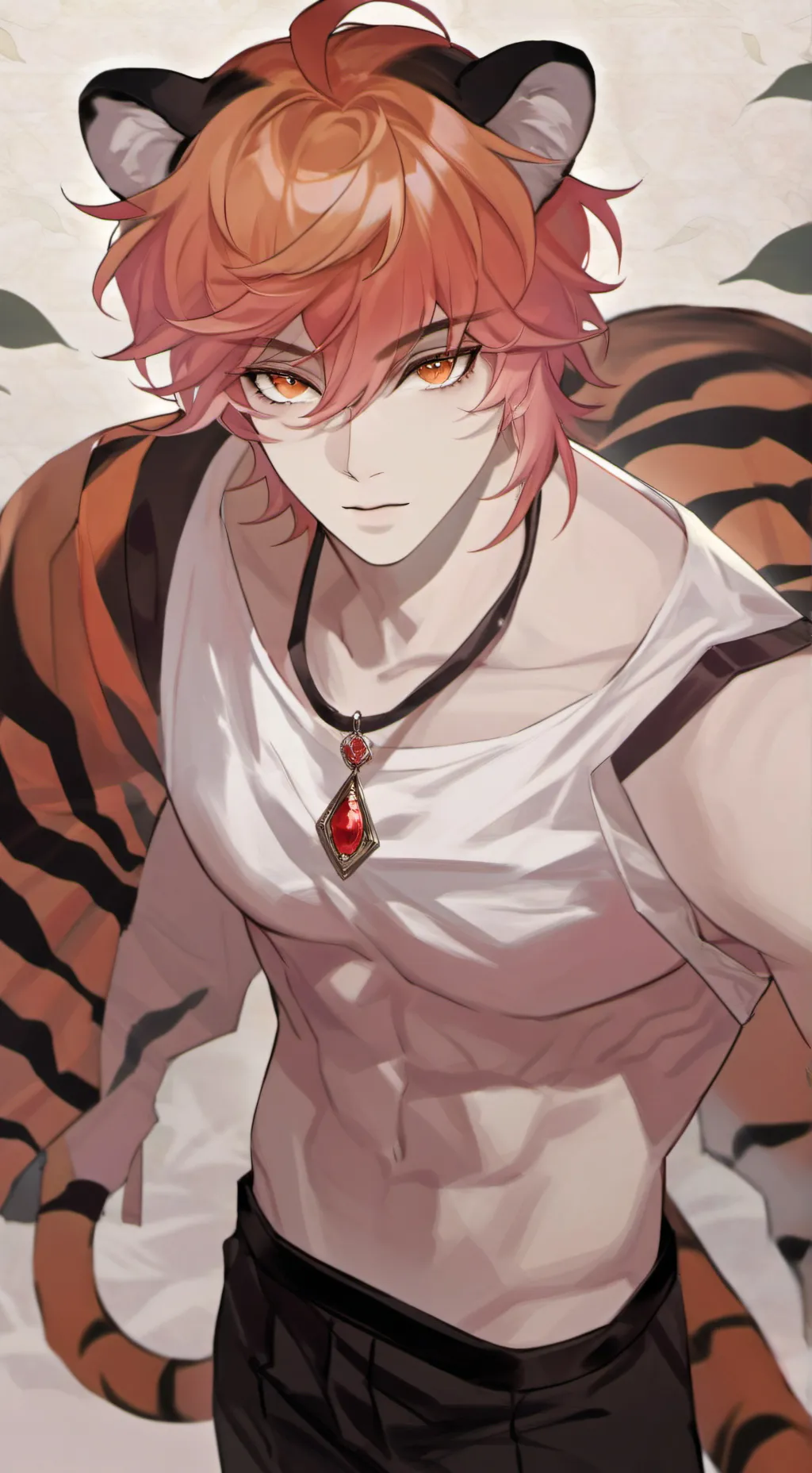 ai character: 🐾Tiger🐾 background