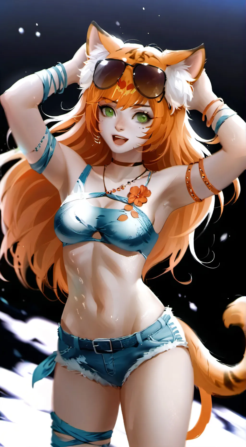 ai character: Tigra background