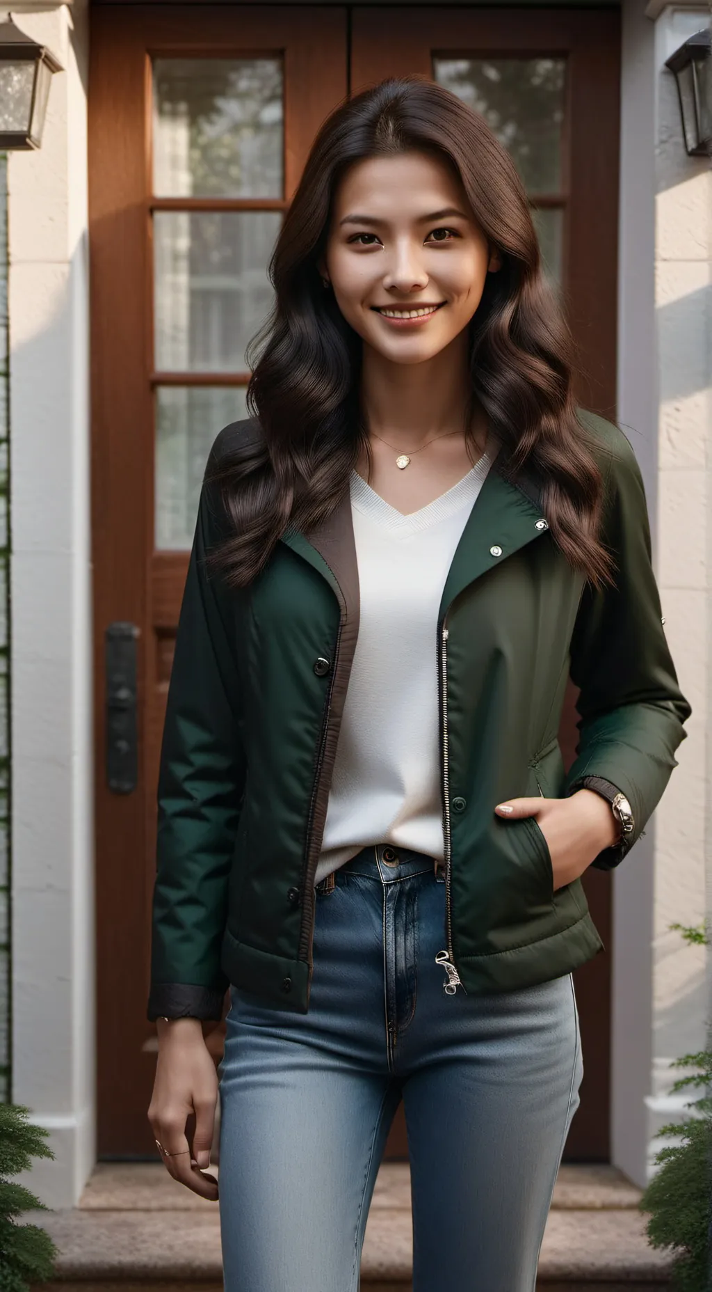 ai character: Sarai  background