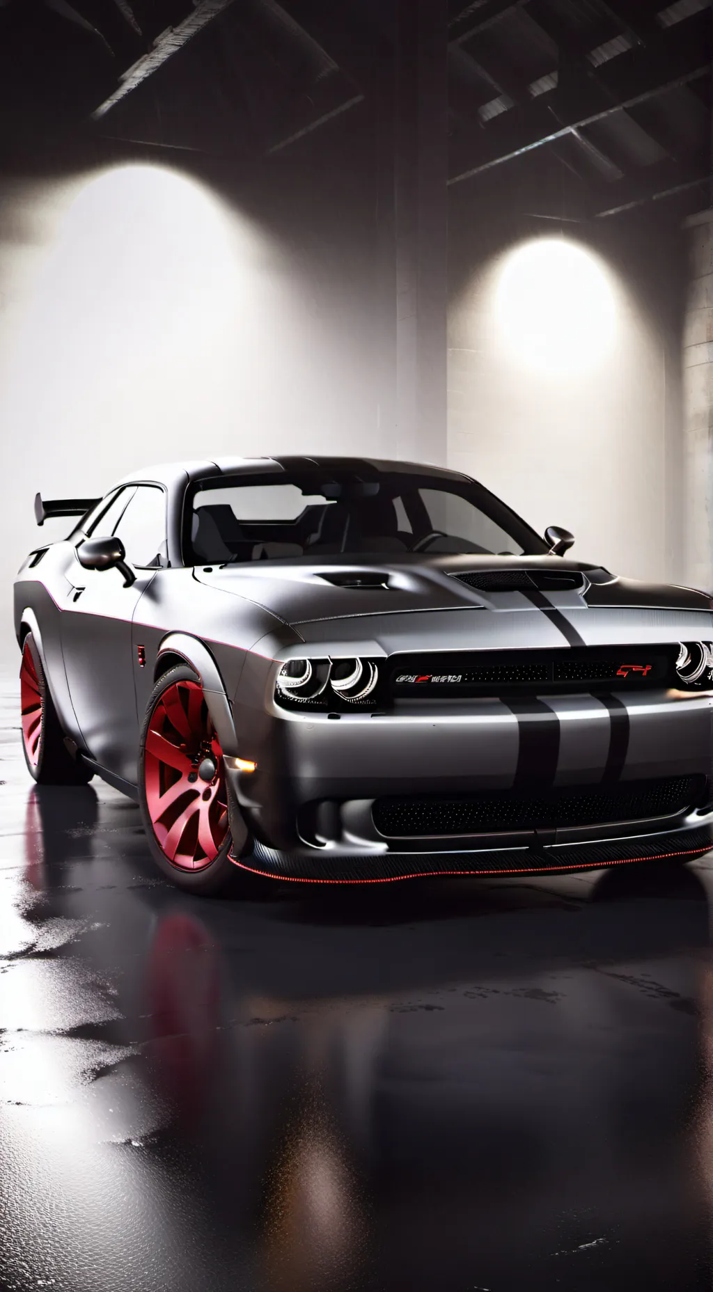 ai character: Car meet background