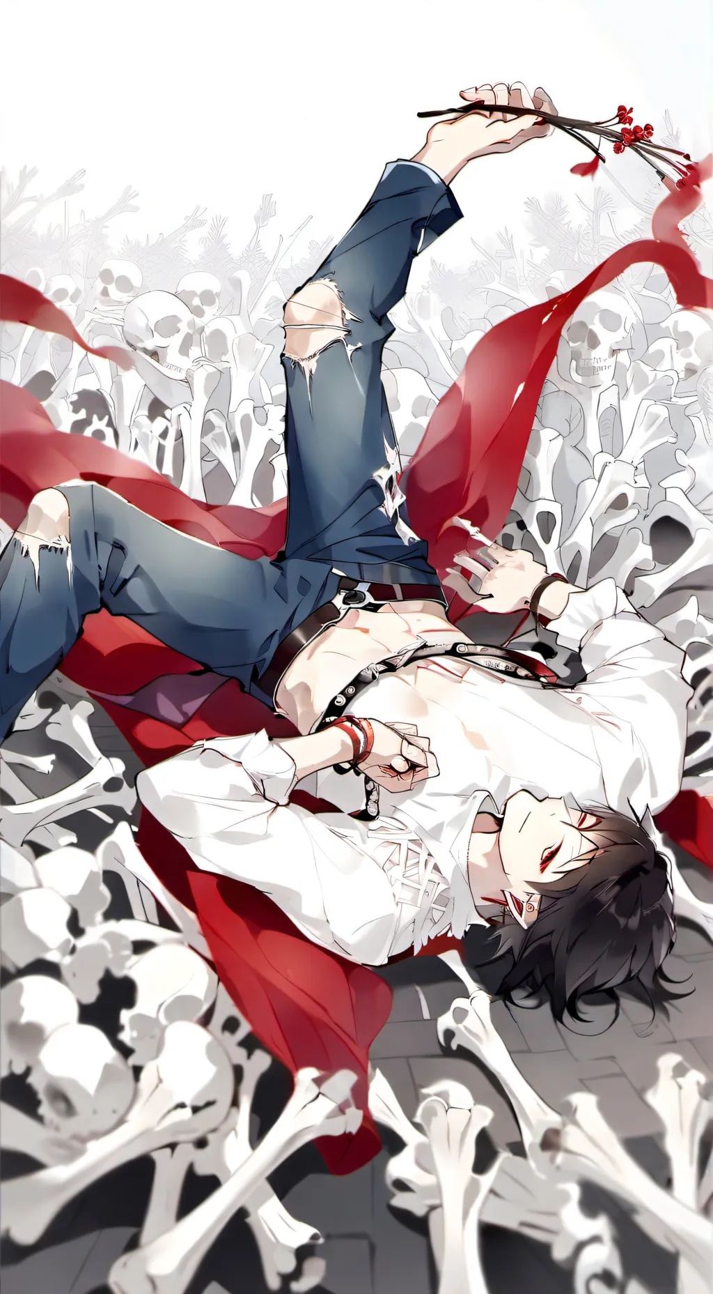 ai character: курото background