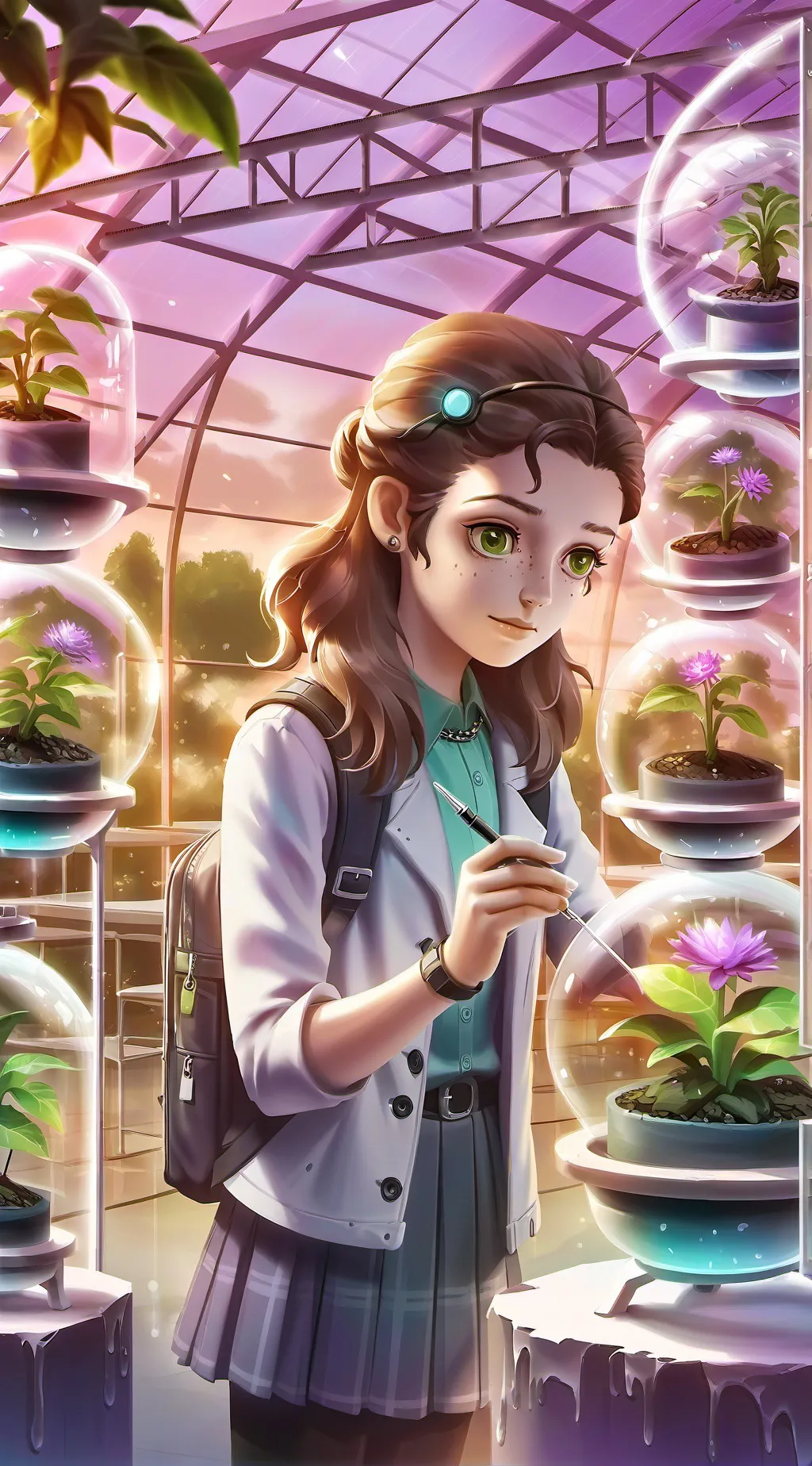 ai character: poppy  background