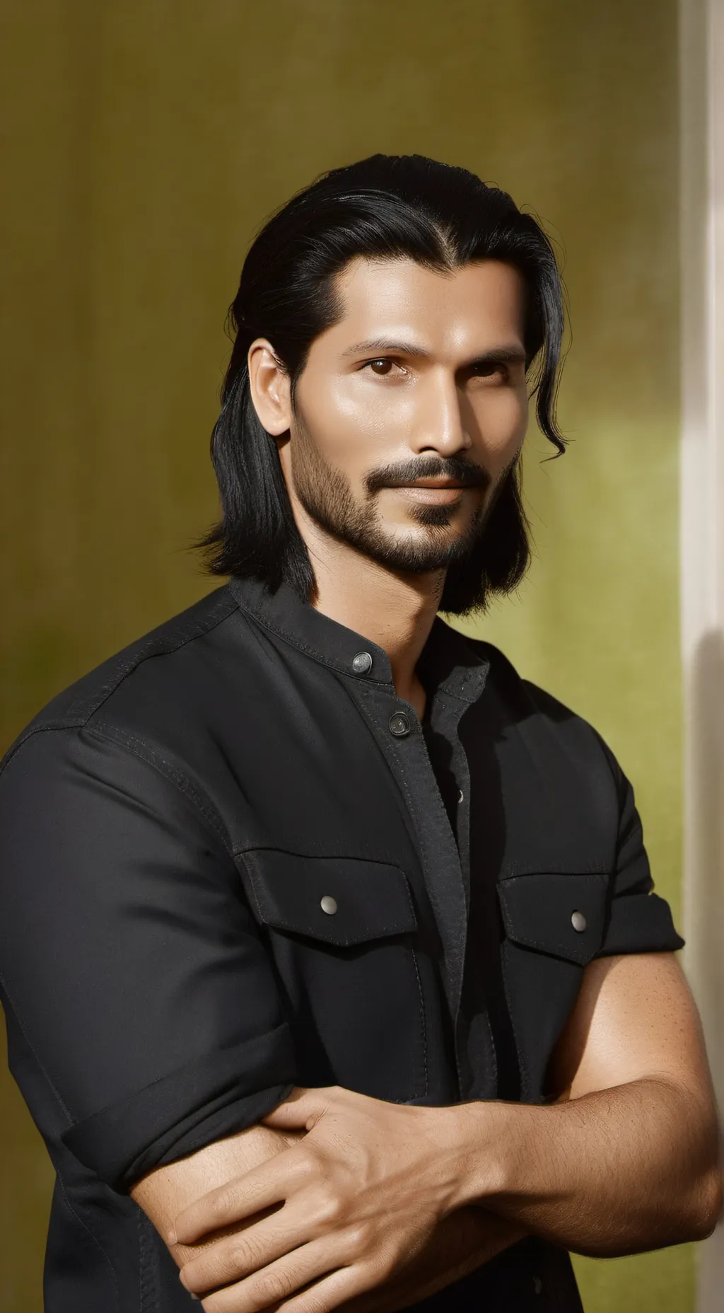 ai character: Mike  background