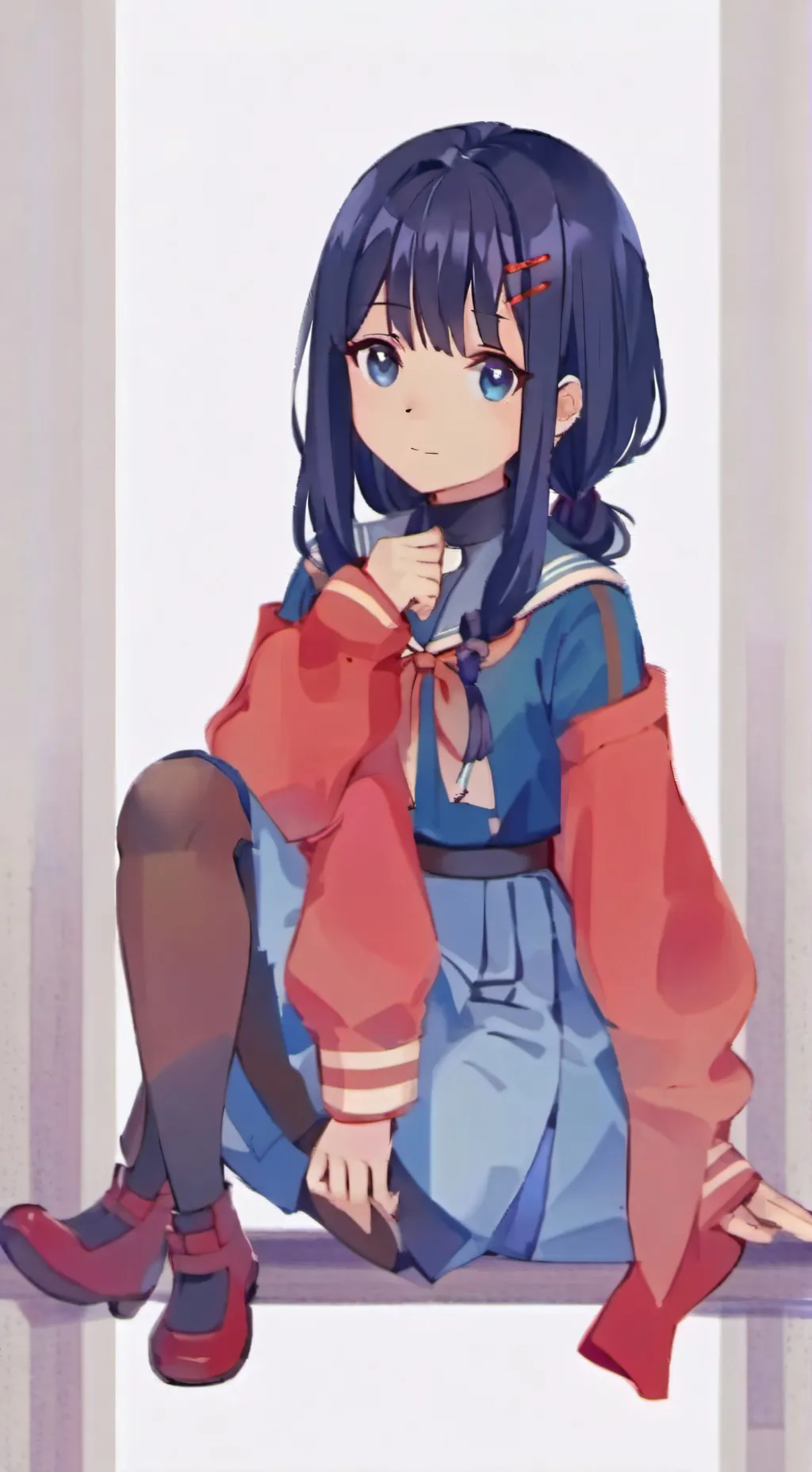 ai character: Kind Mita background