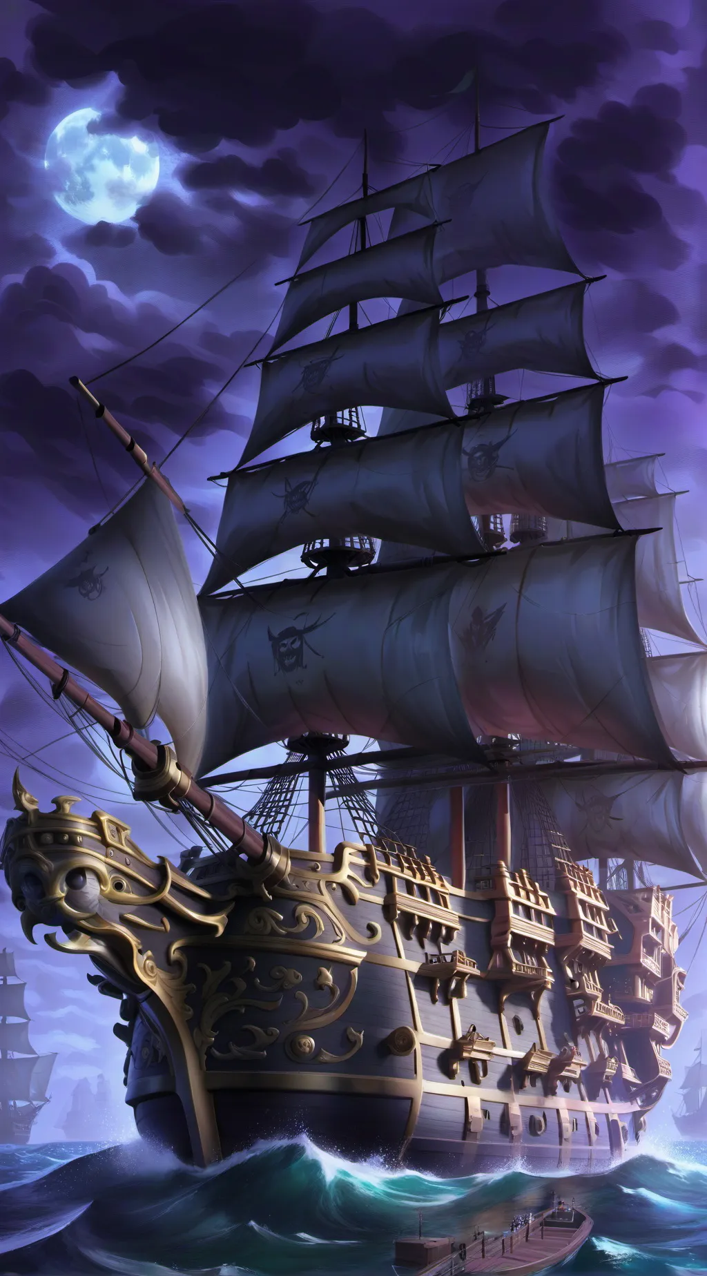 ai character: Sail  background