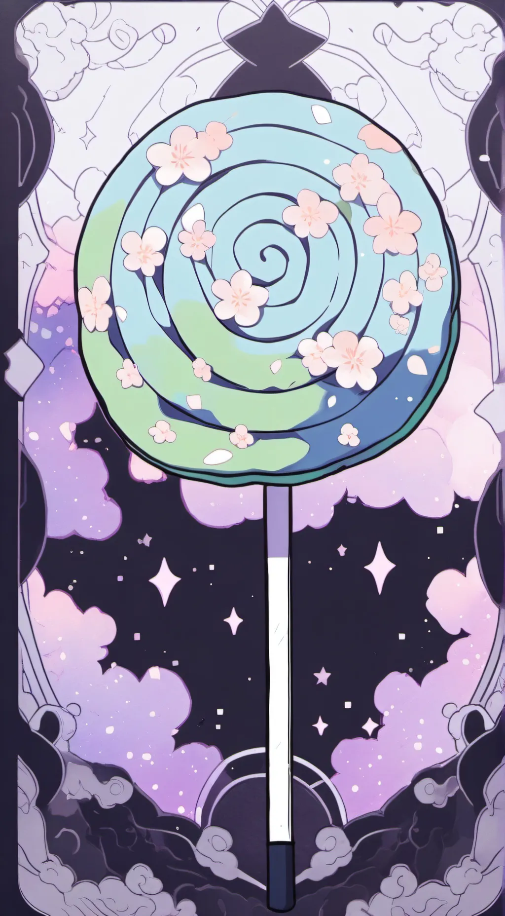 ai character: ~Scene girl x Emo~ background