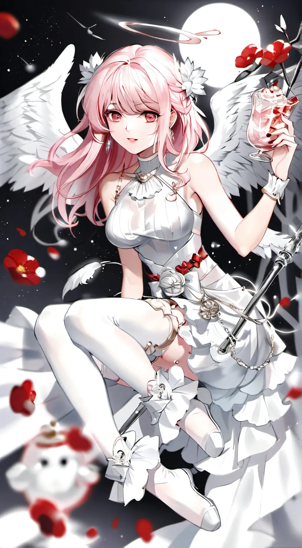 ai character: Challenge background