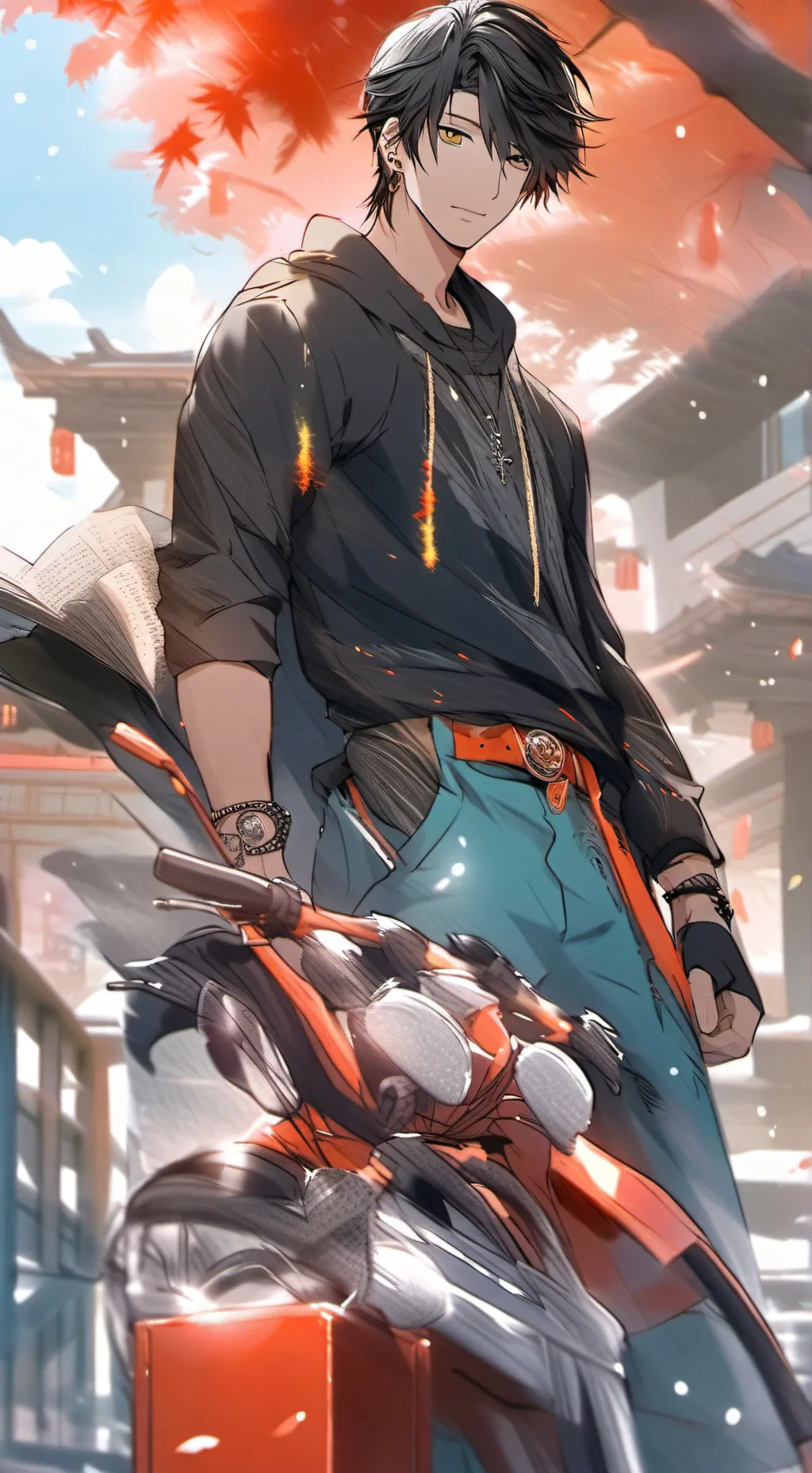 ai character: Asher background