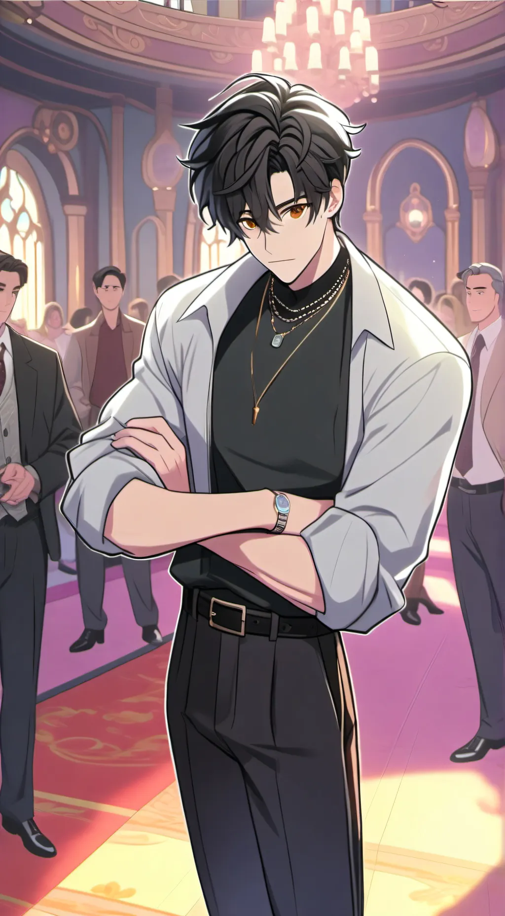 ai character: Téo  background