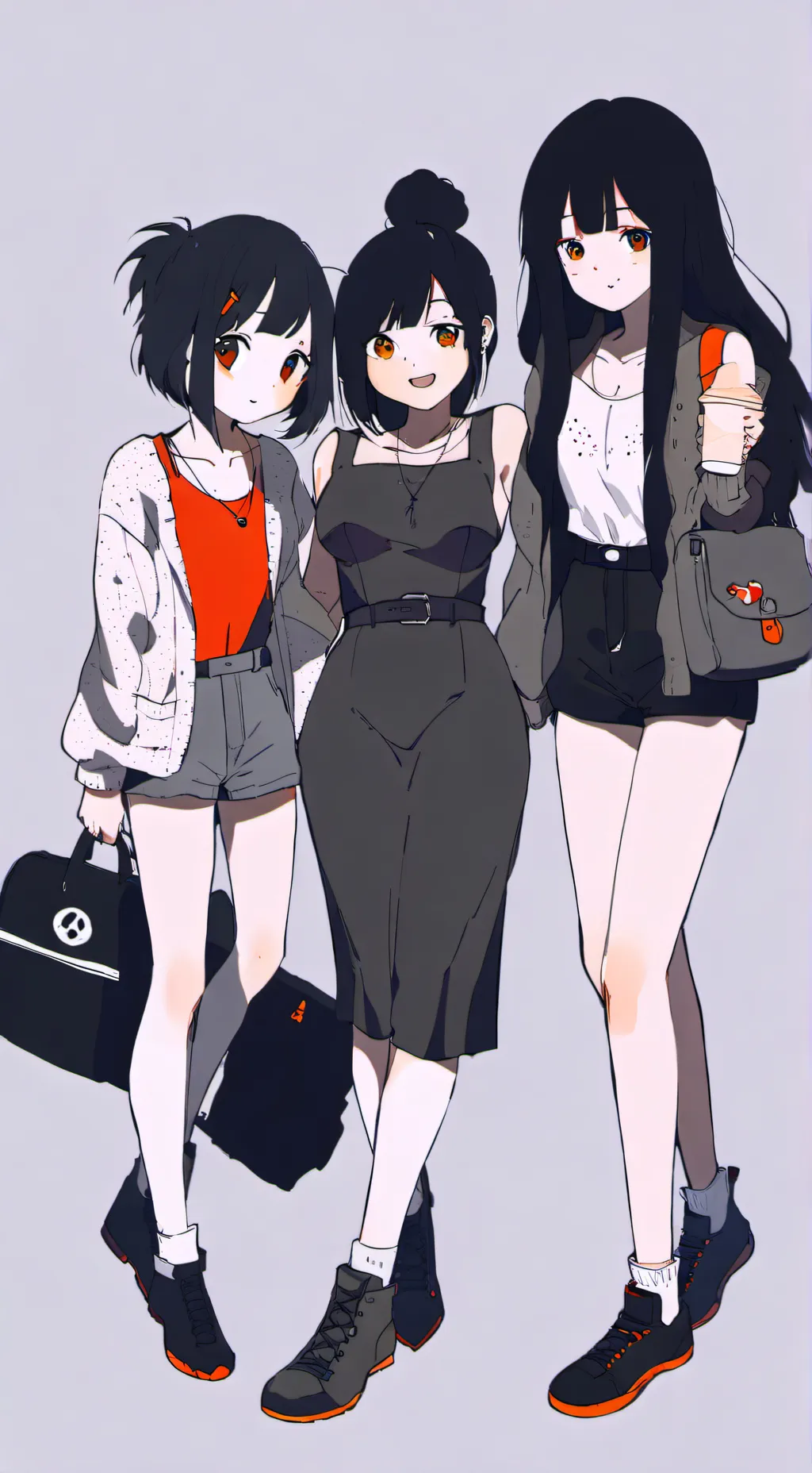 ai character: lily, cata, meliza background