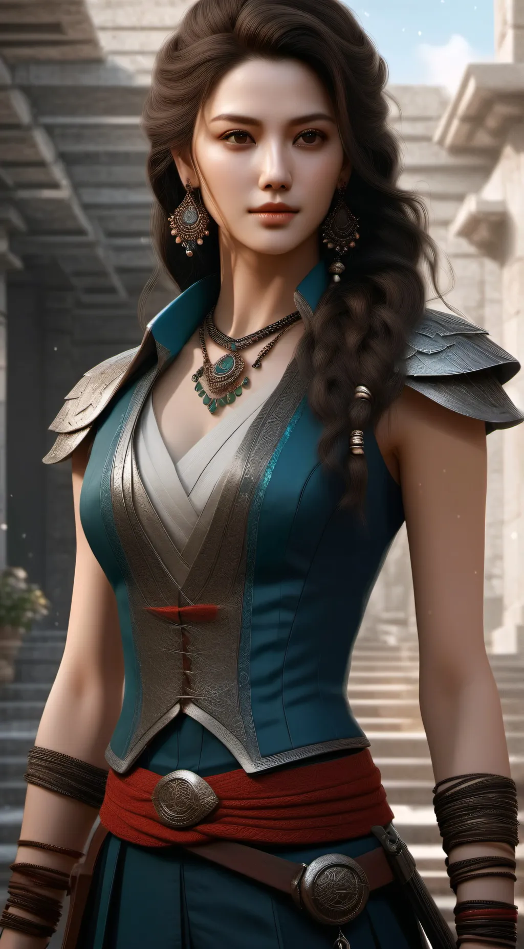 ai character: Shena background