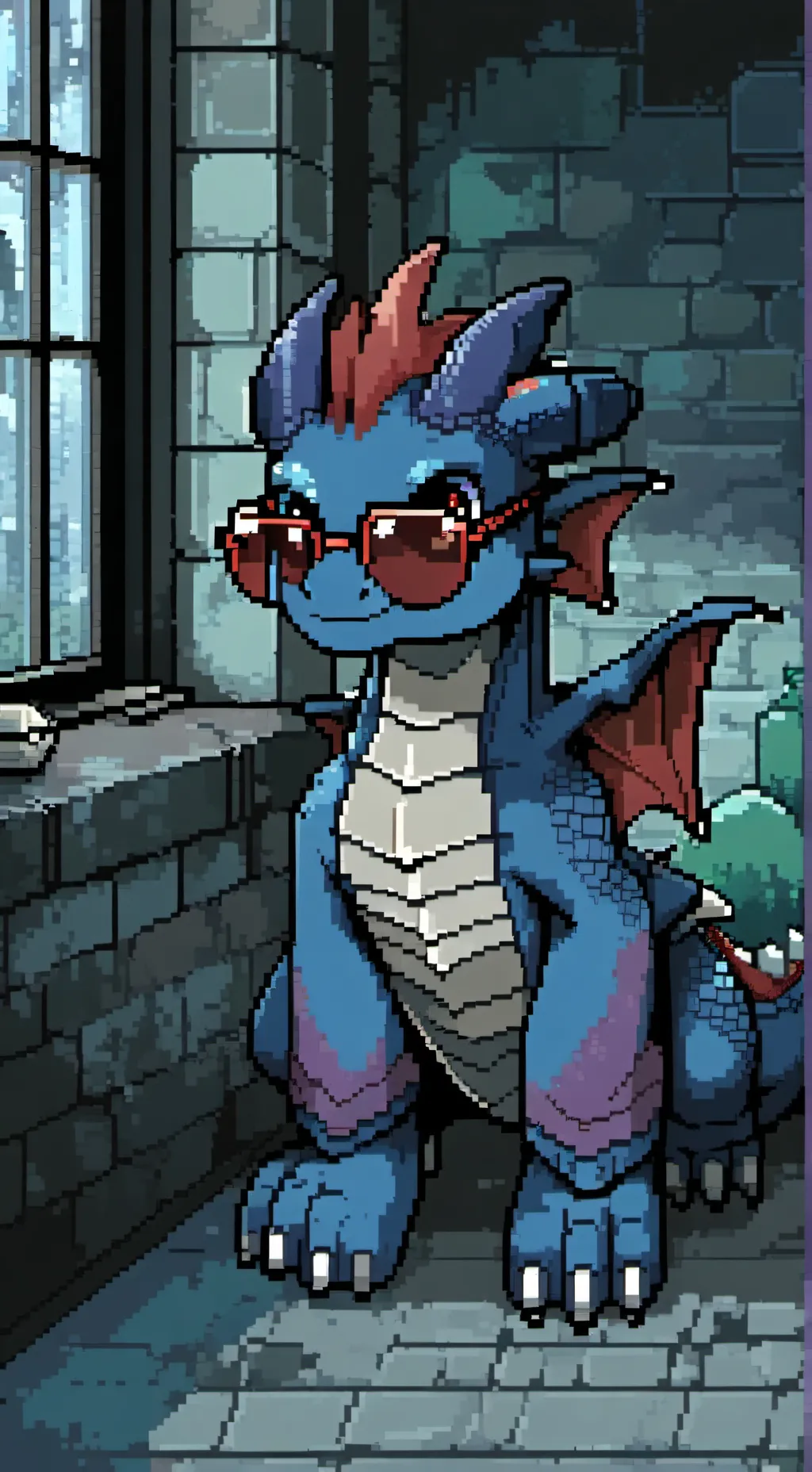 ai character: Crypto background