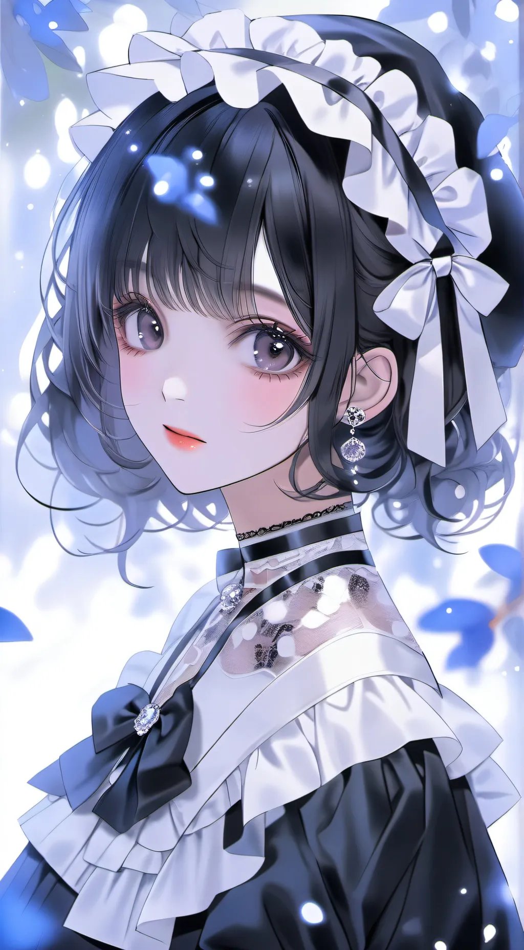 ai character: Void background