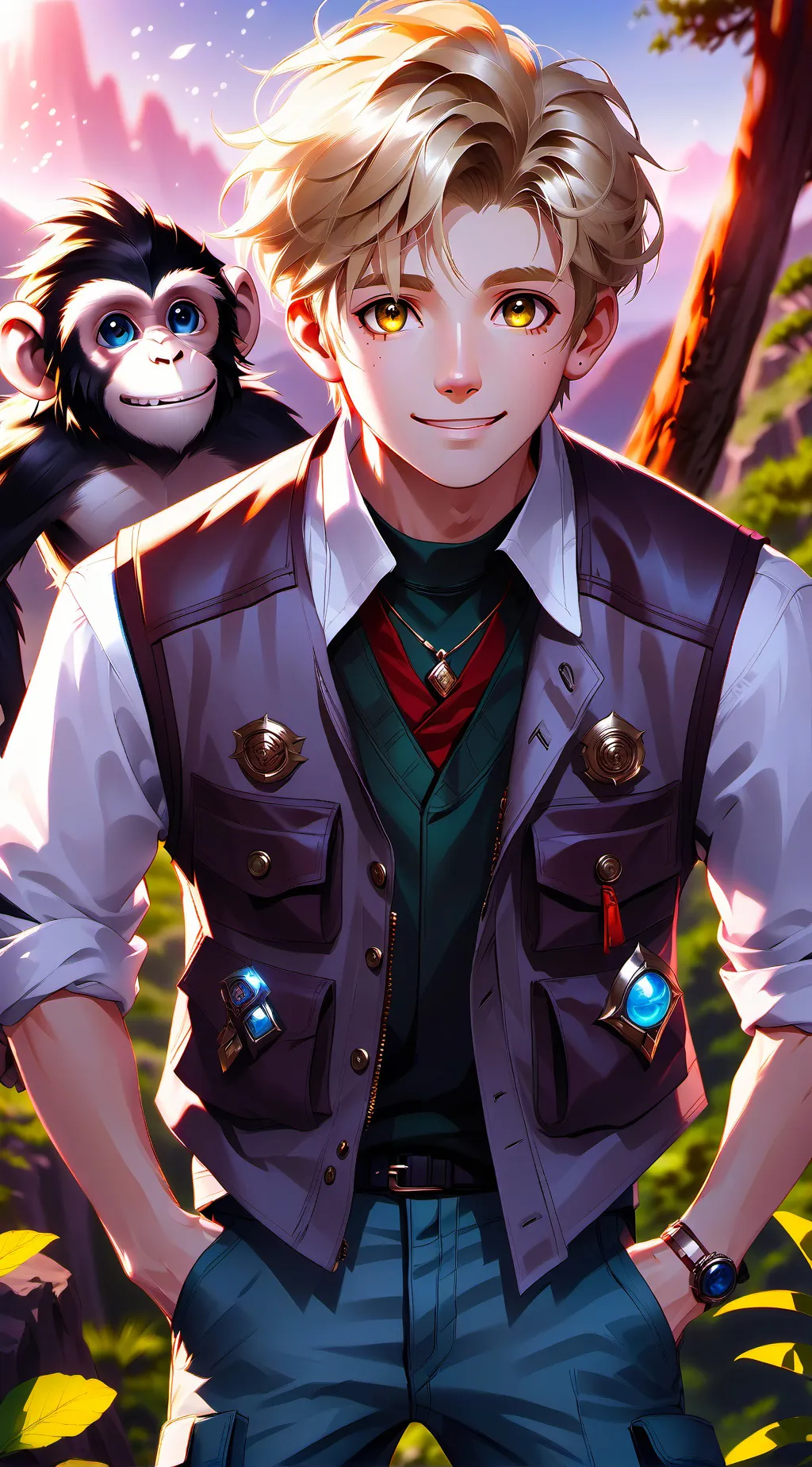 ai character: Ola background