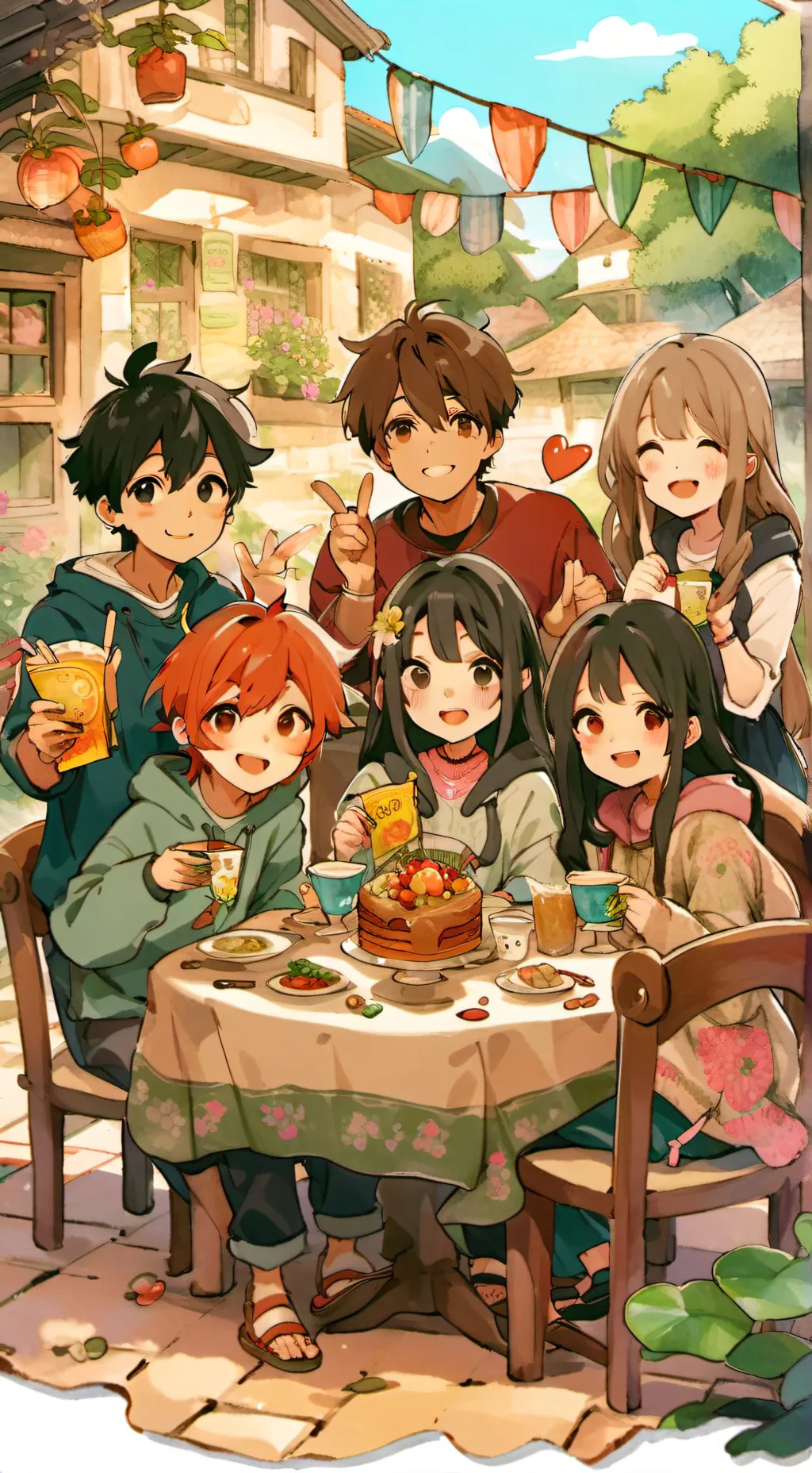 ai character: the buble group background