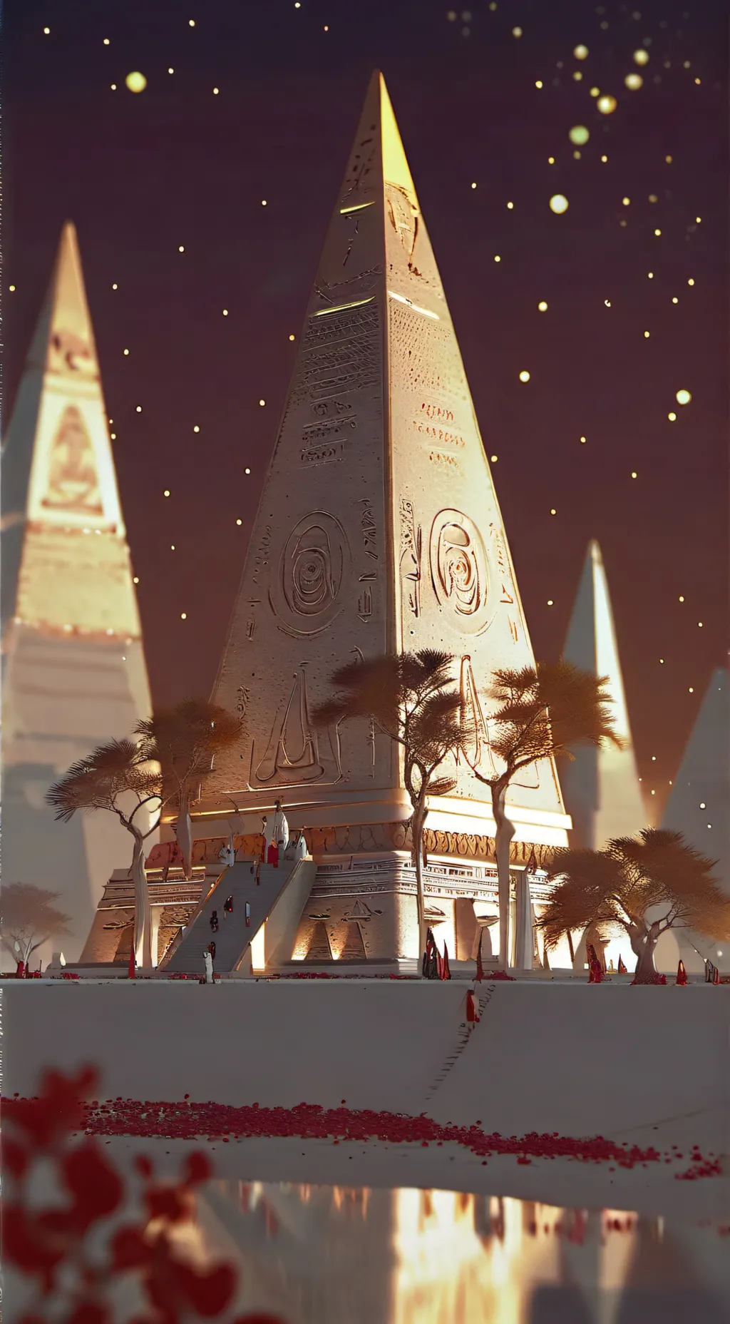 ai character: Égypte  background