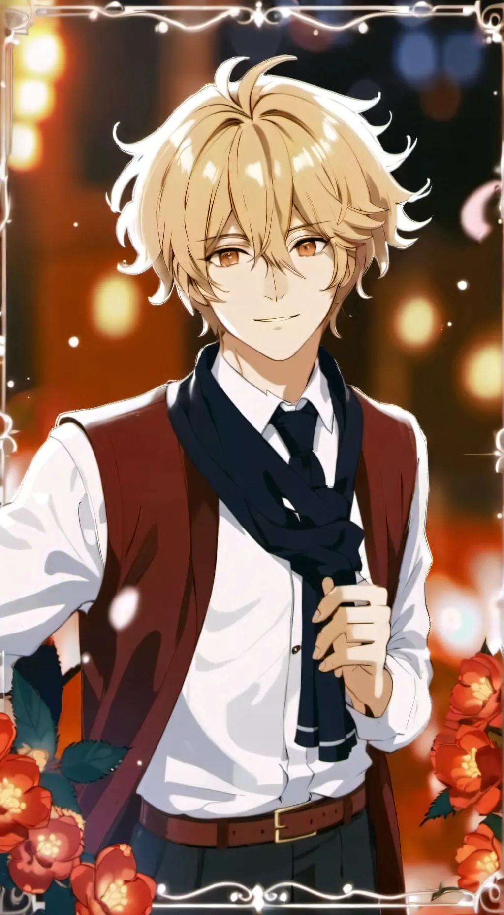 ai character: Matthew Smith🌹💋 background